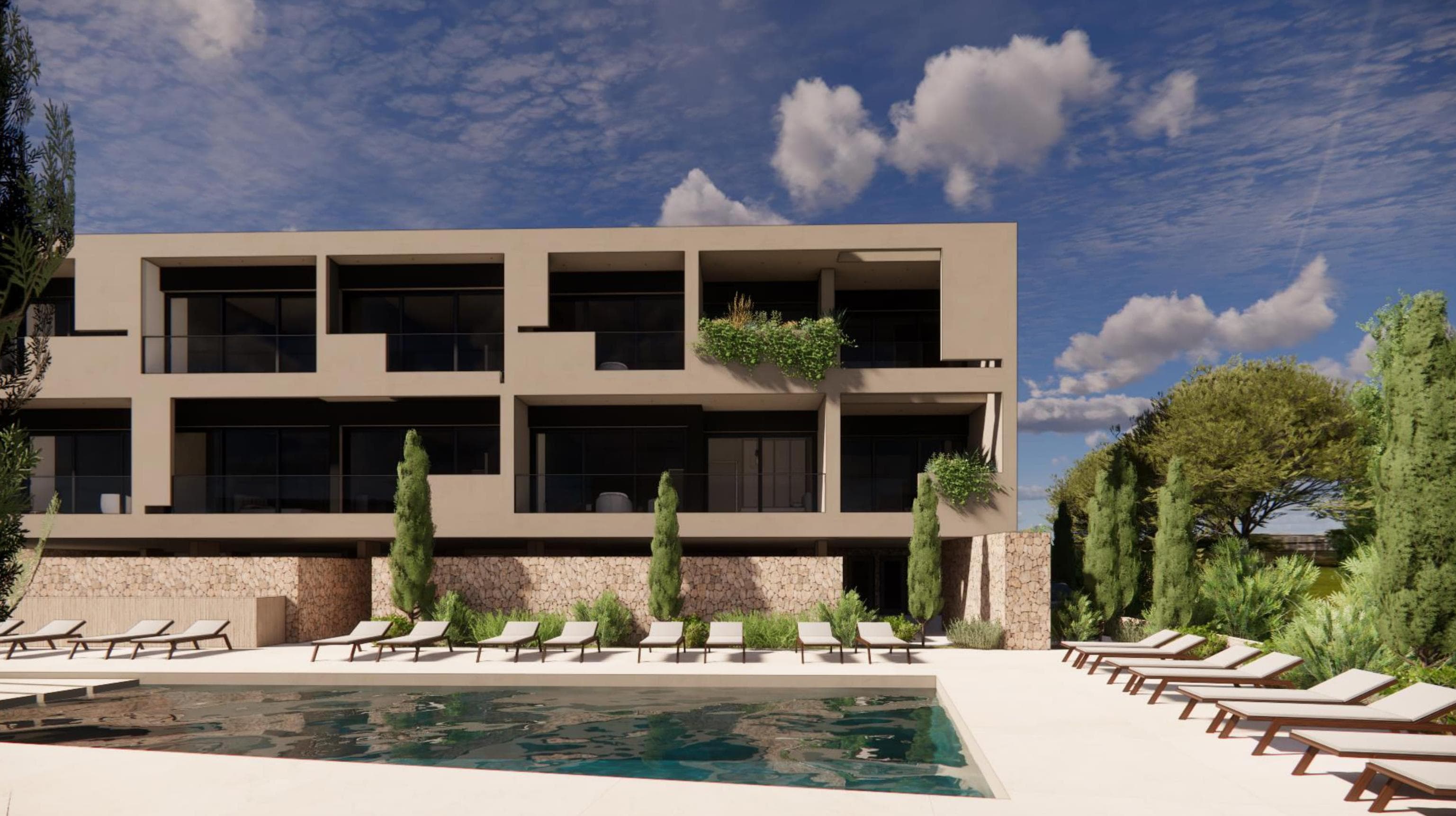 1-bedrooms apartments in Paphos, Cyprus.