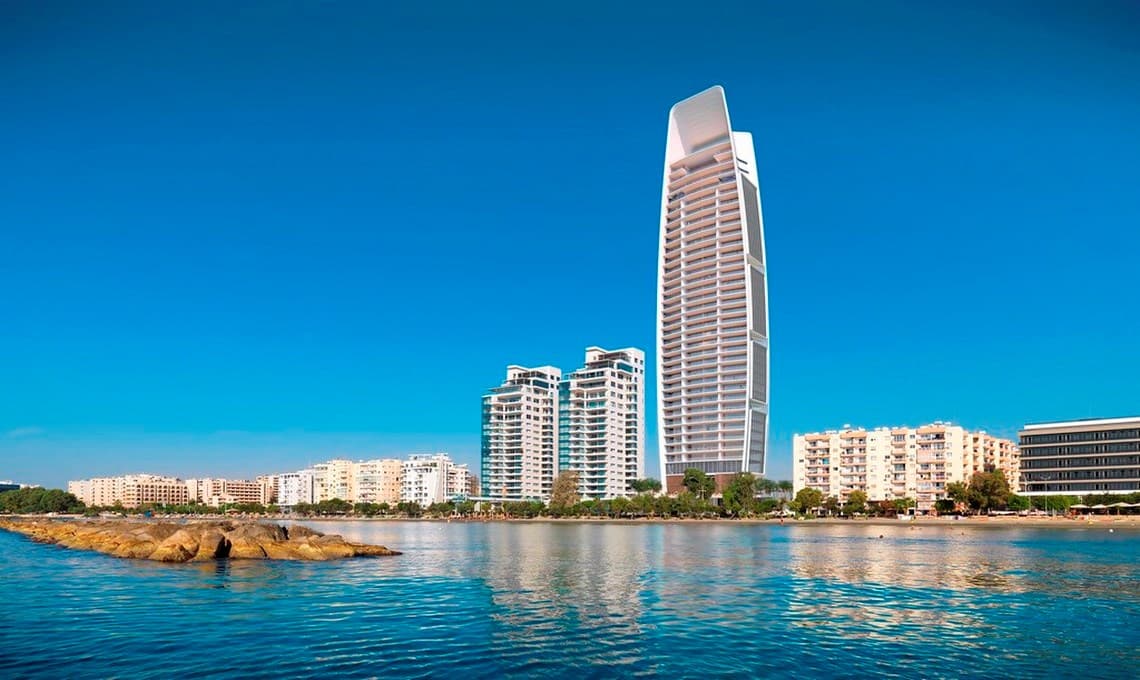 1-bedrooms apartments in Limassol, Cyprus.