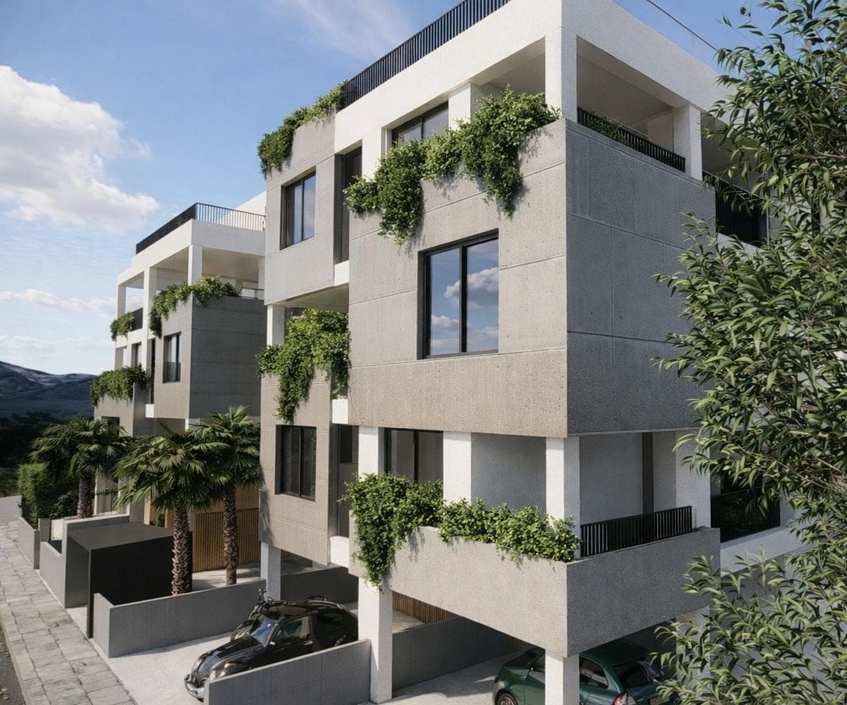 2-bedrooms apartments in Limassol, Cyprus.