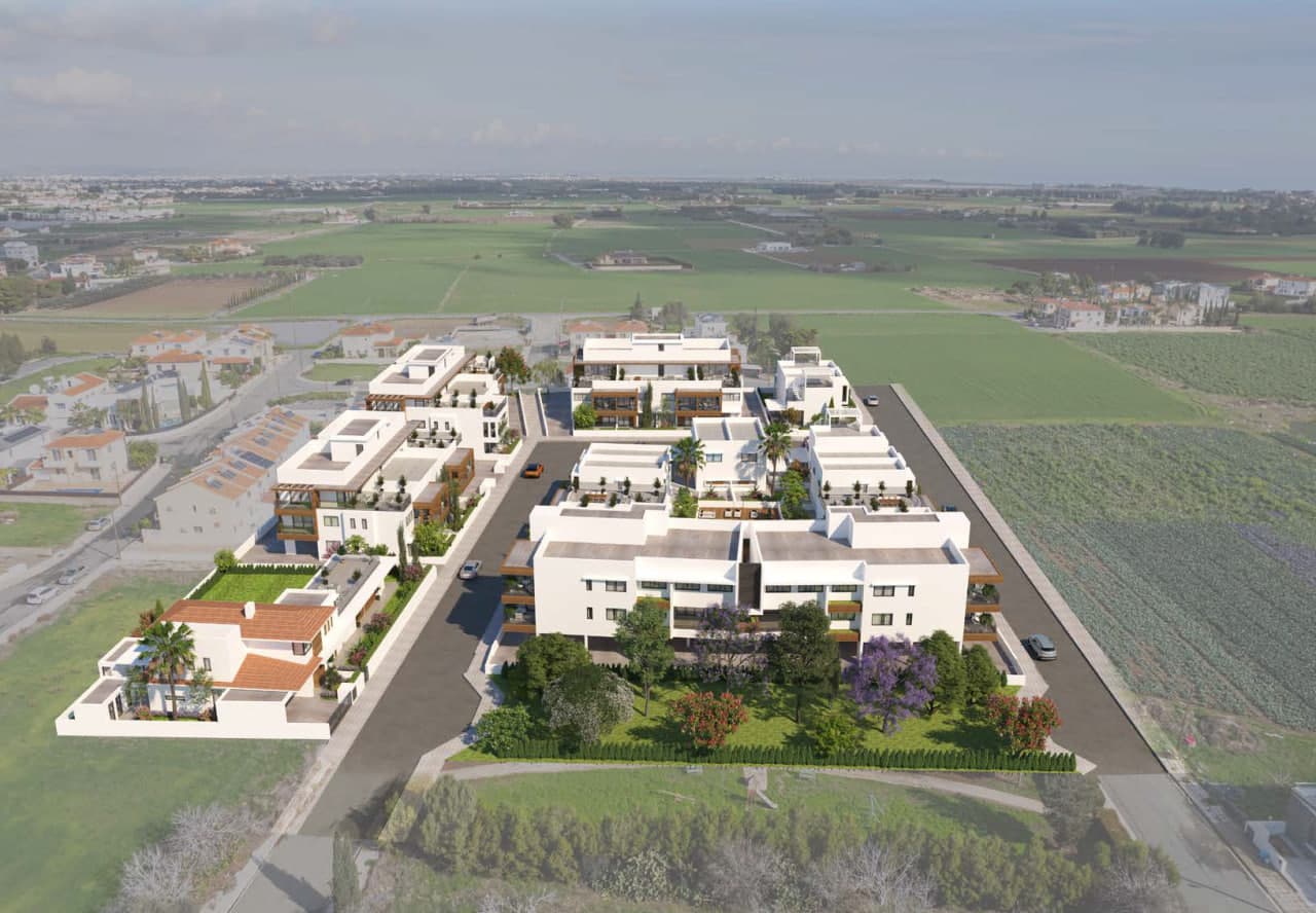 2-bedrooms apartments in Larnaca, Cyprus.