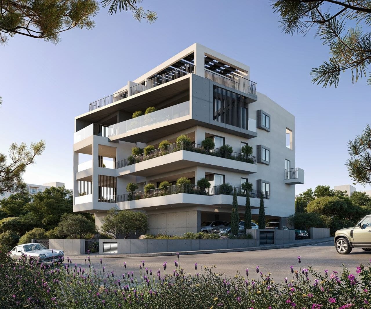 2-bedrooms apartments in Paphos, Cyprus.