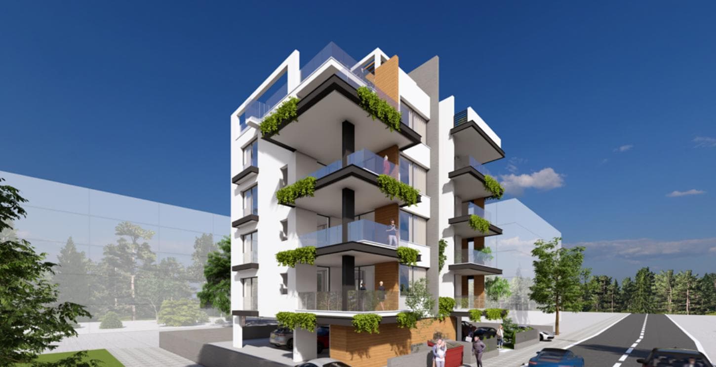 2-bedrooms apartments in Larnaca, Cyprus.