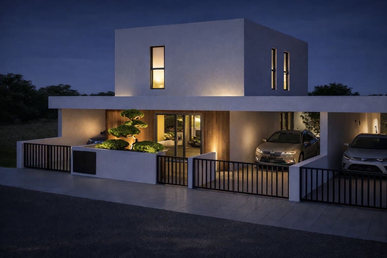 3-bedrooms house in Nicosia, Cyprus.