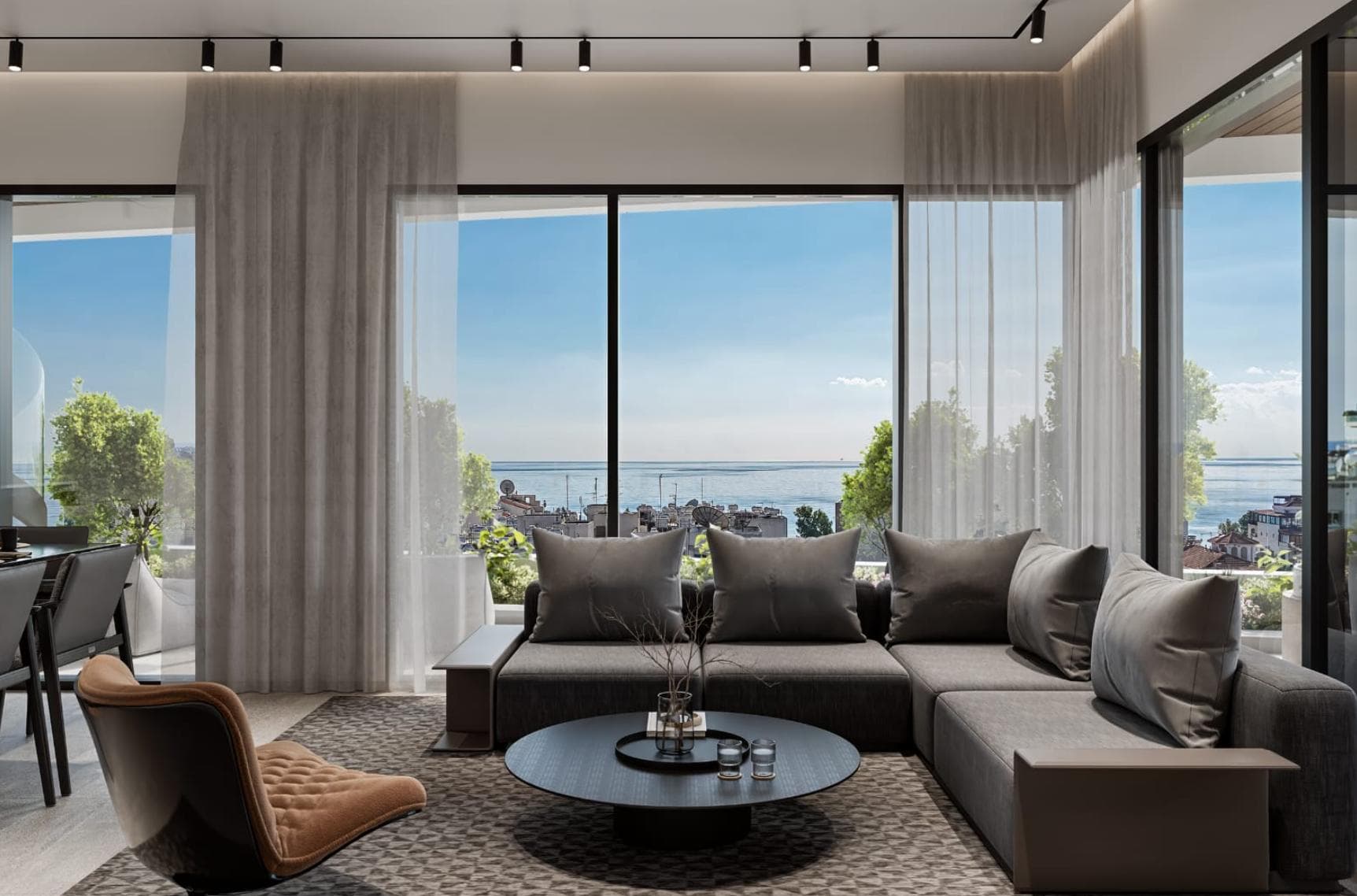 2-bedrooms apartments in Limassol, Cyprus.