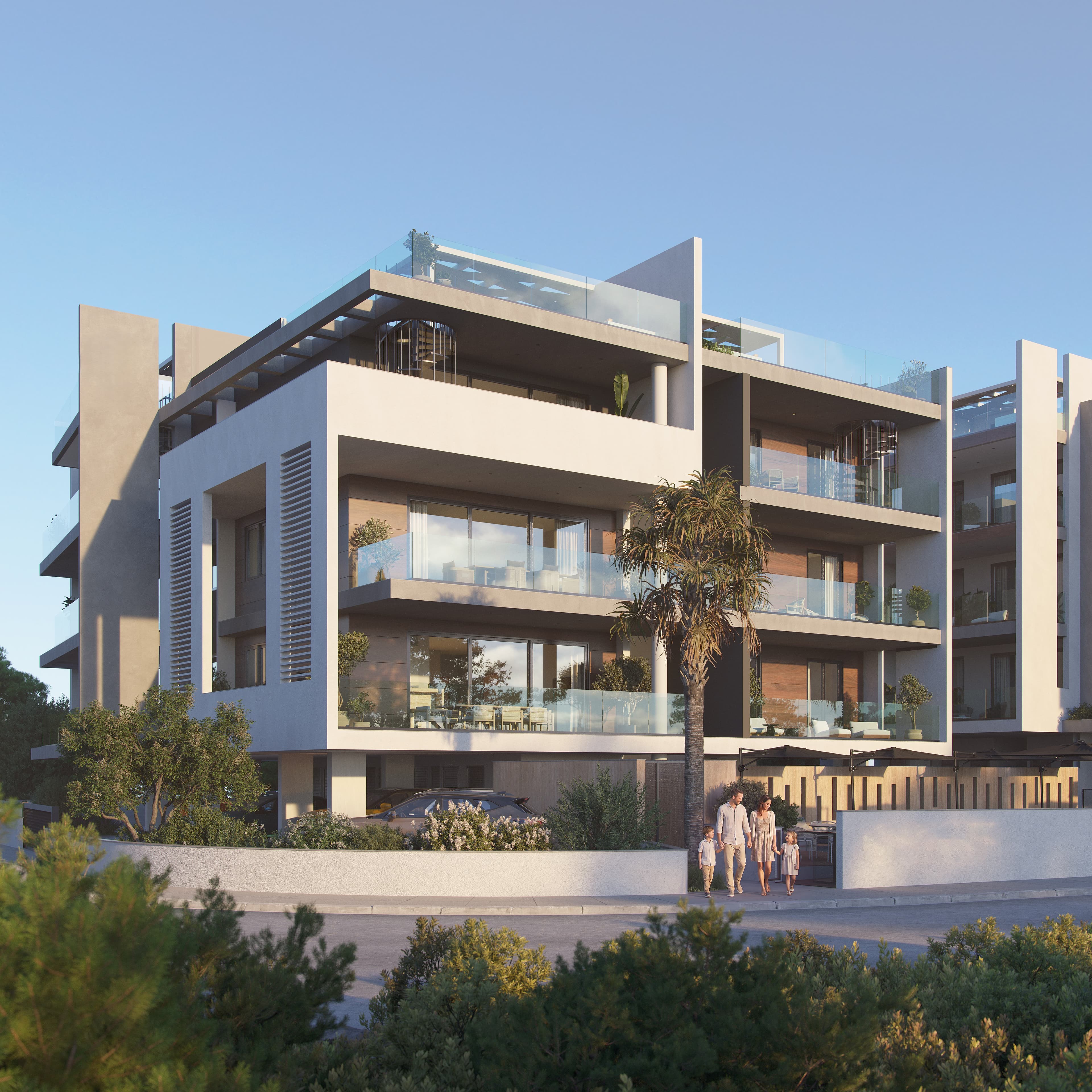 3-bedrooms apartments in Larnaca, Cyprus.