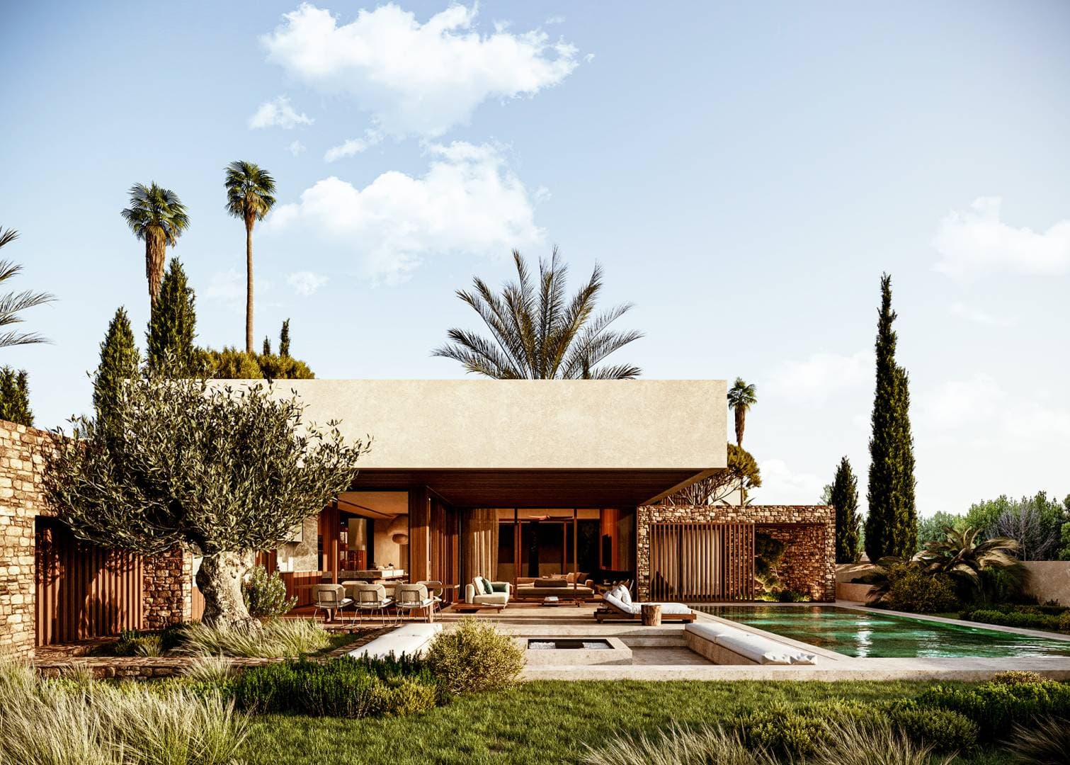 4-bedrooms house in Paphos, Cyprus.