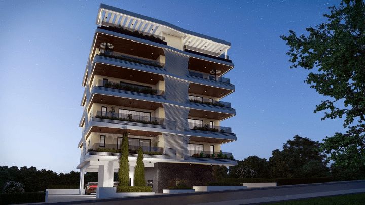 3-bedrooms apartments in Nicosia, Cyprus.