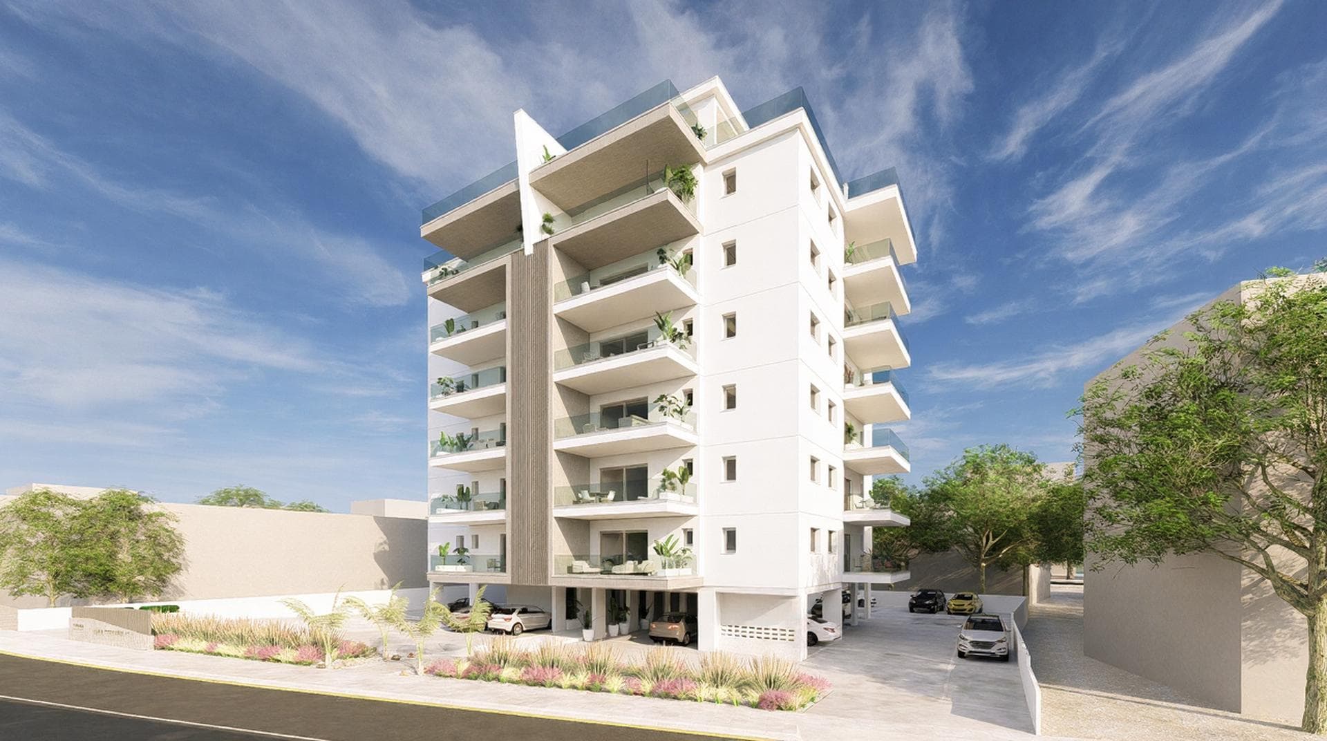 2-bedrooms apartments in Nicosia, Cyprus.