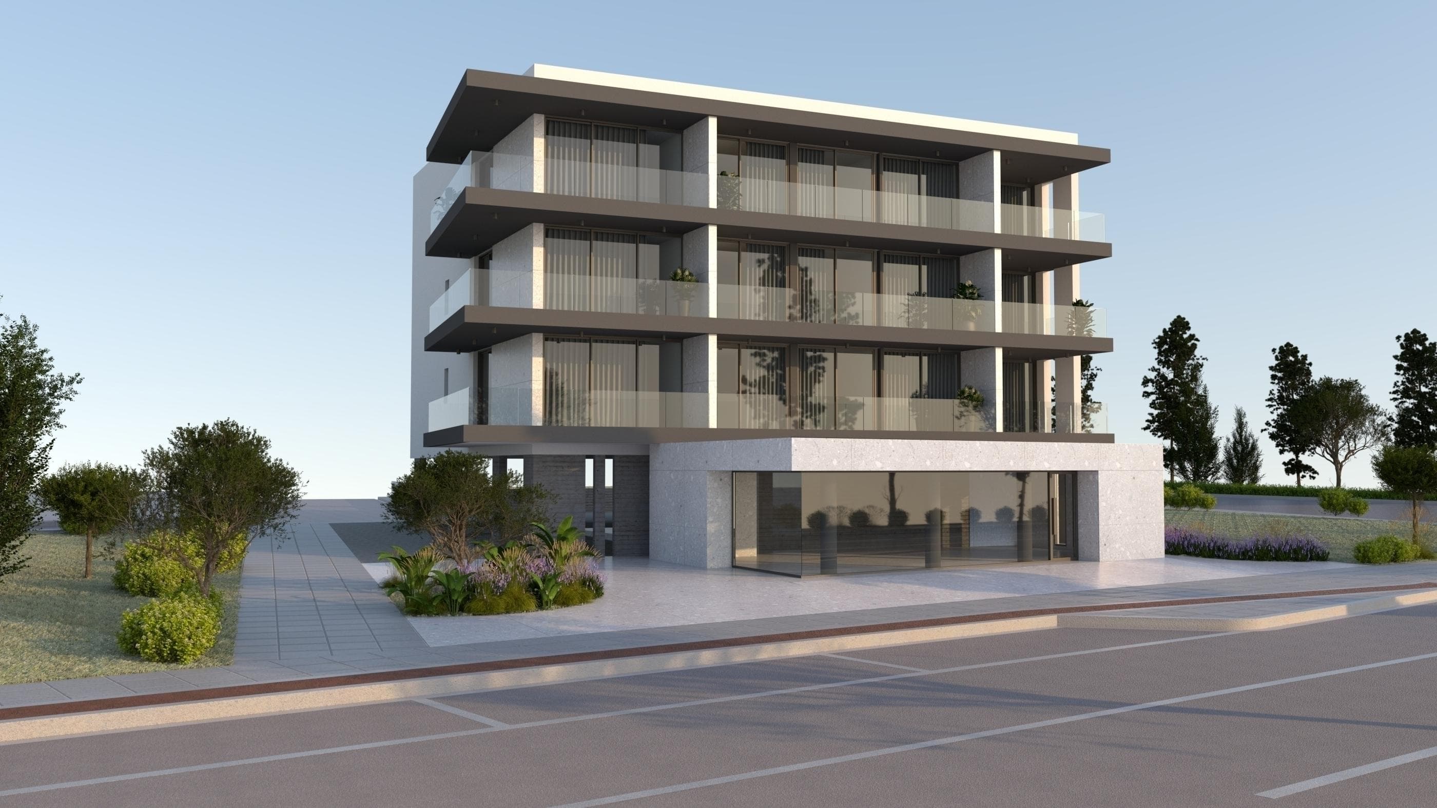 2-bedrooms apartments in Paphos, Cyprus.