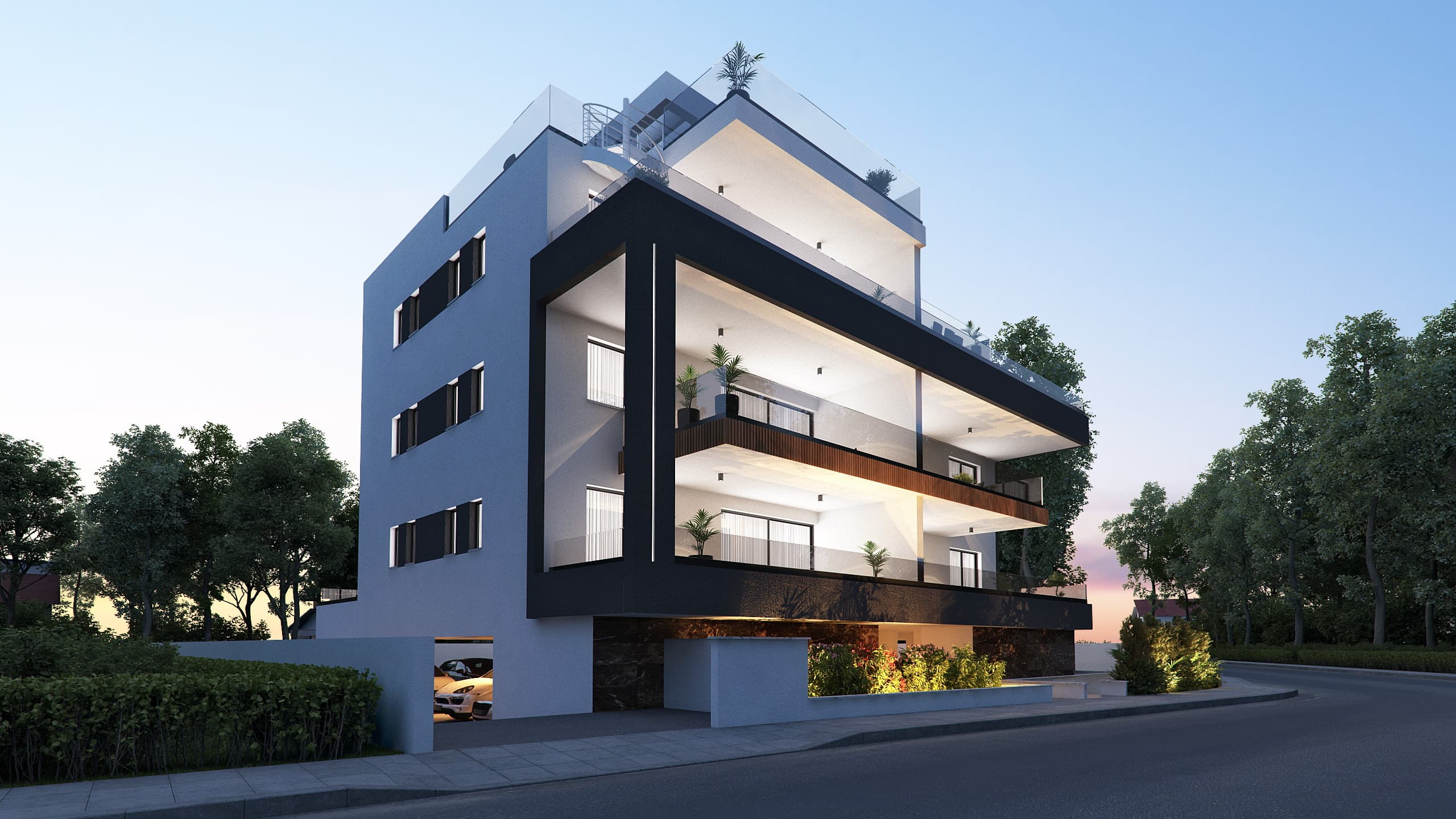 2-bedrooms apartments in Larnaca, Cyprus.