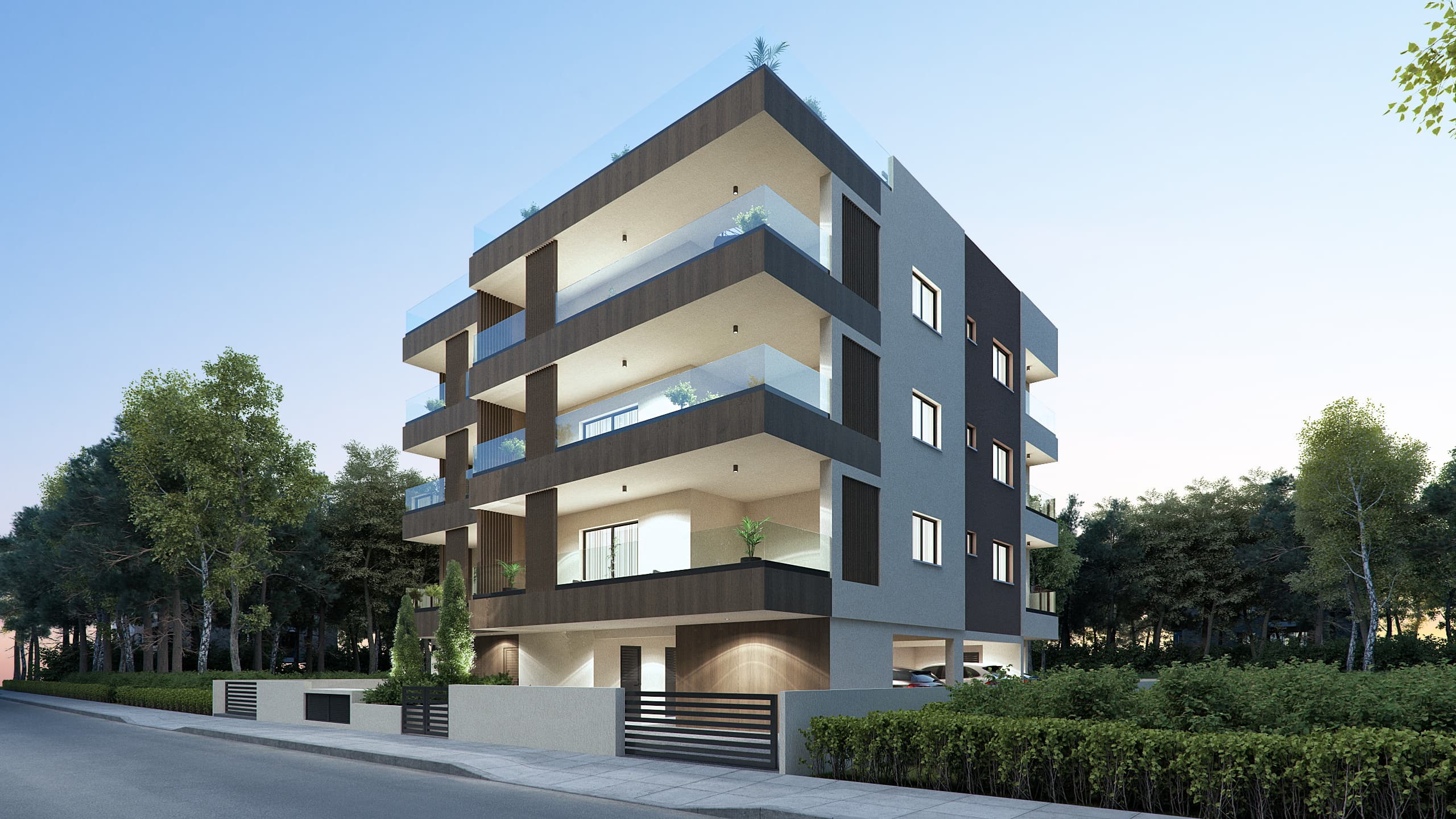 3-bedrooms apartments in Limassol, Cyprus.