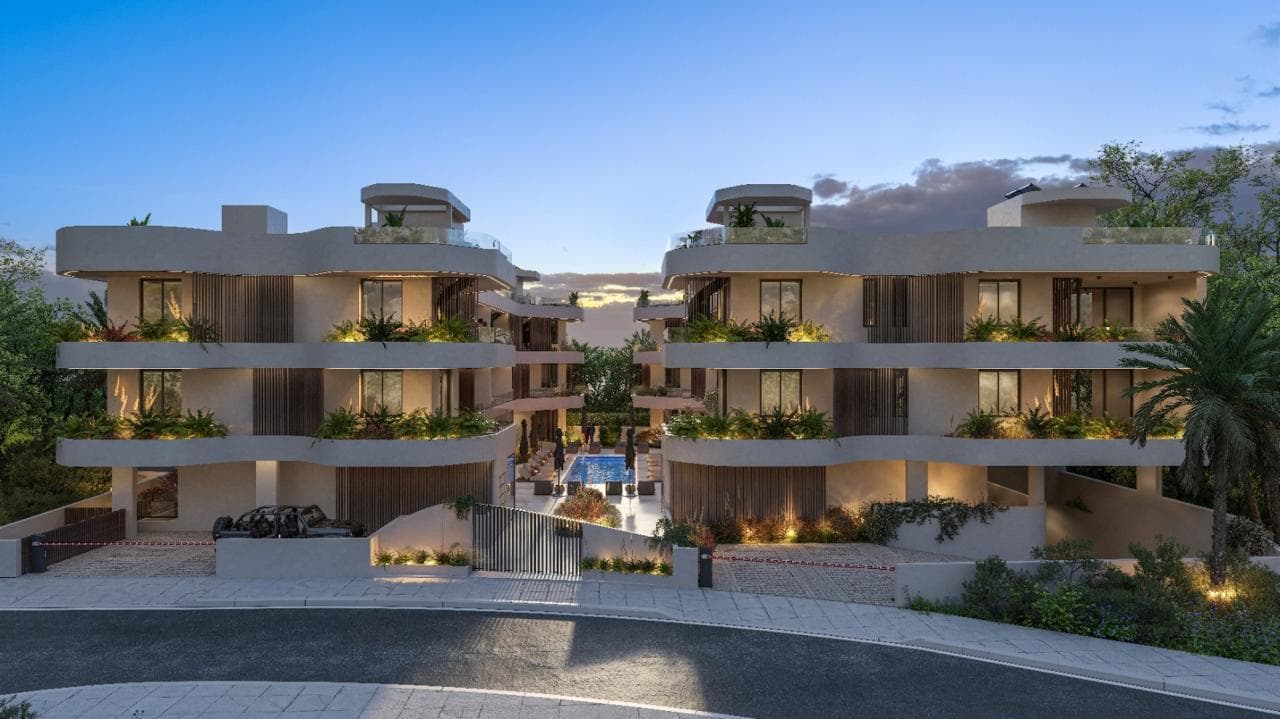 2-bedrooms apartments in Larnaca, Cyprus.