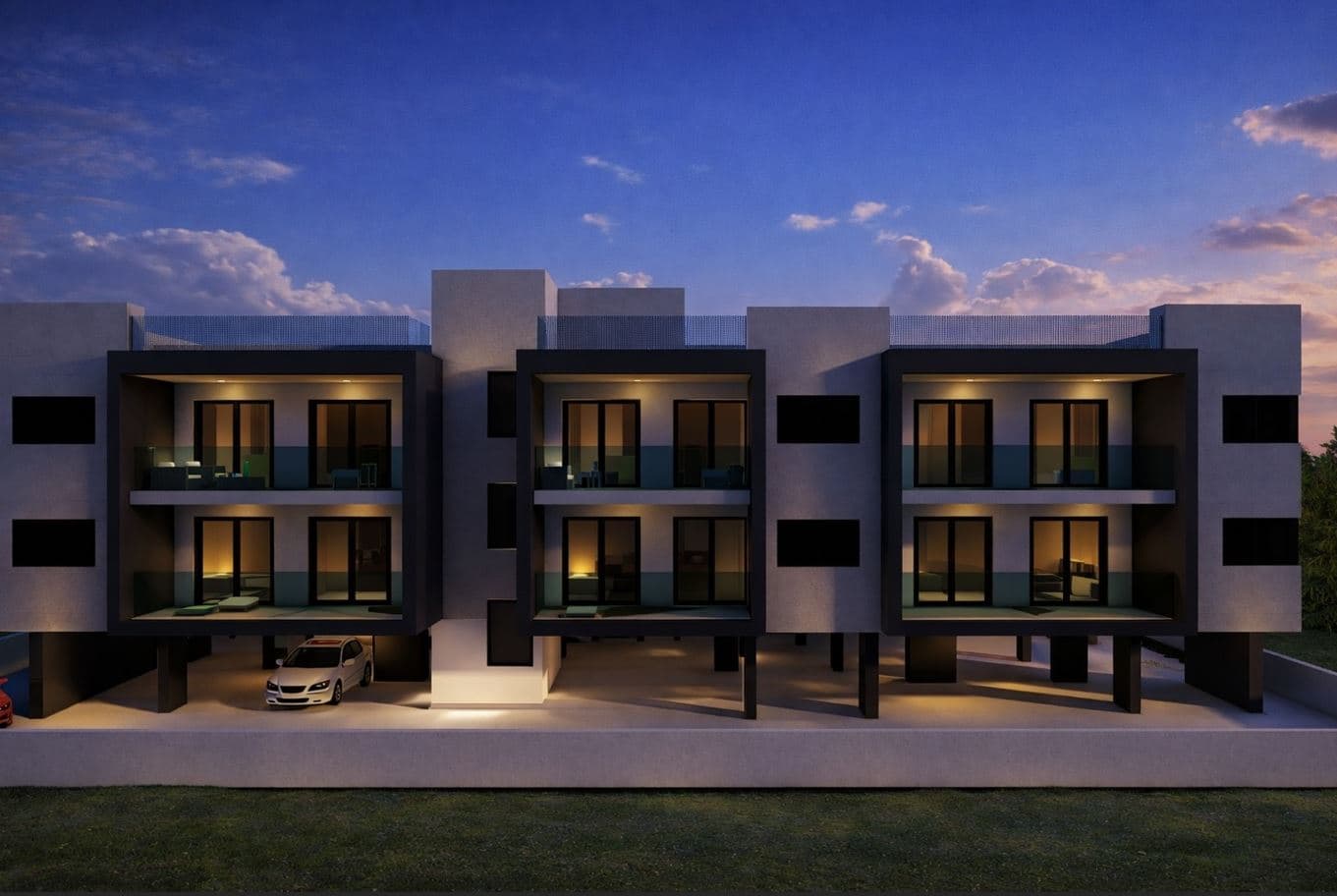 1-bedrooms apartments in Larnaca, Cyprus.
