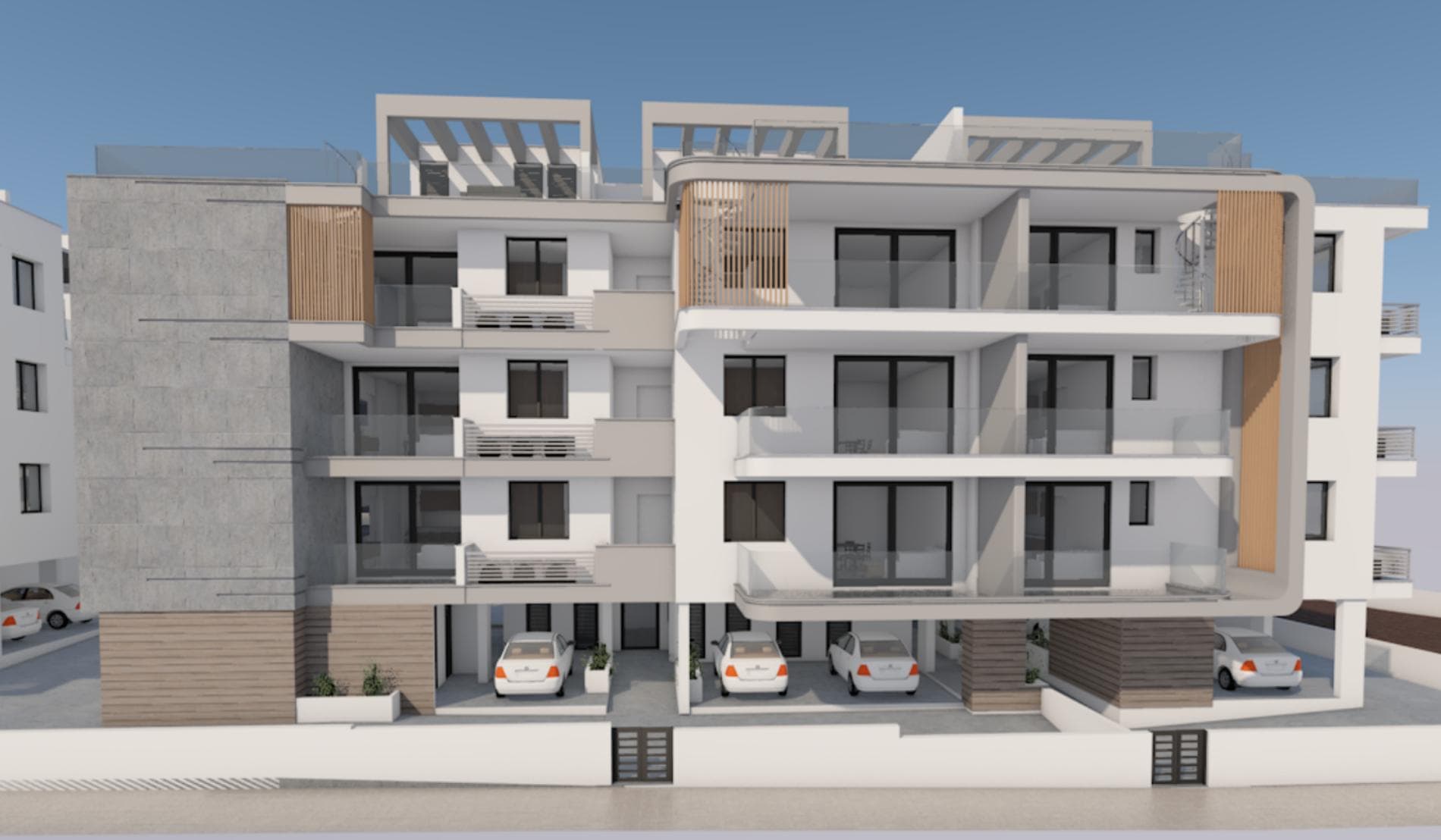 2-bedrooms apartments in Larnaca, Cyprus.