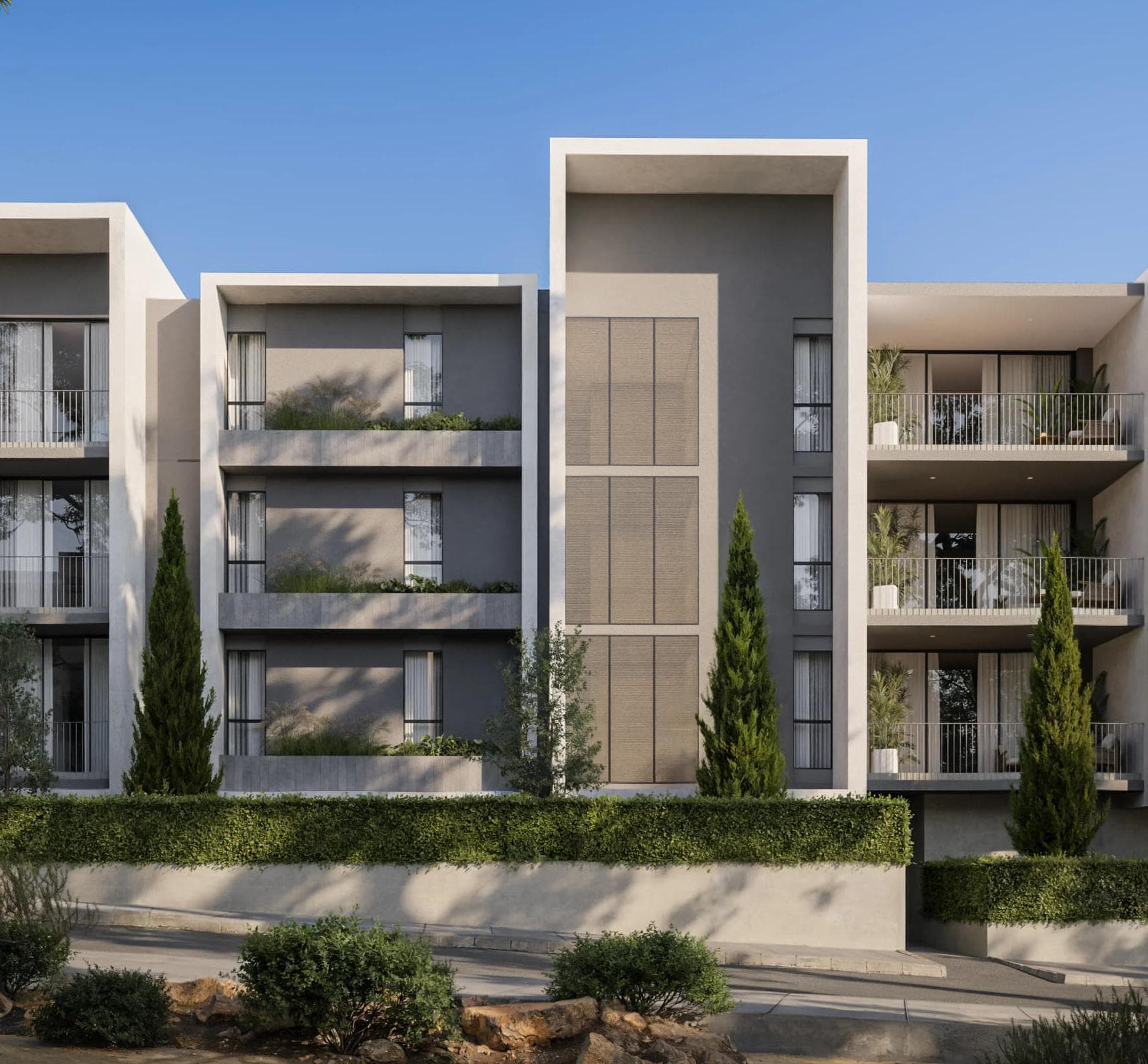 2-bedrooms apartments in Limassol, Cyprus.