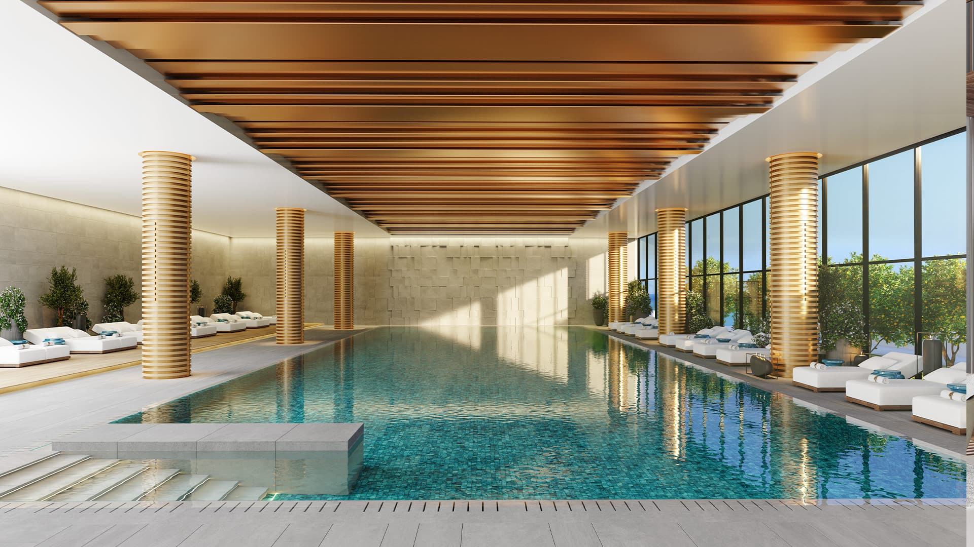 3-bedrooms apartments in Limassol, Cyprus.