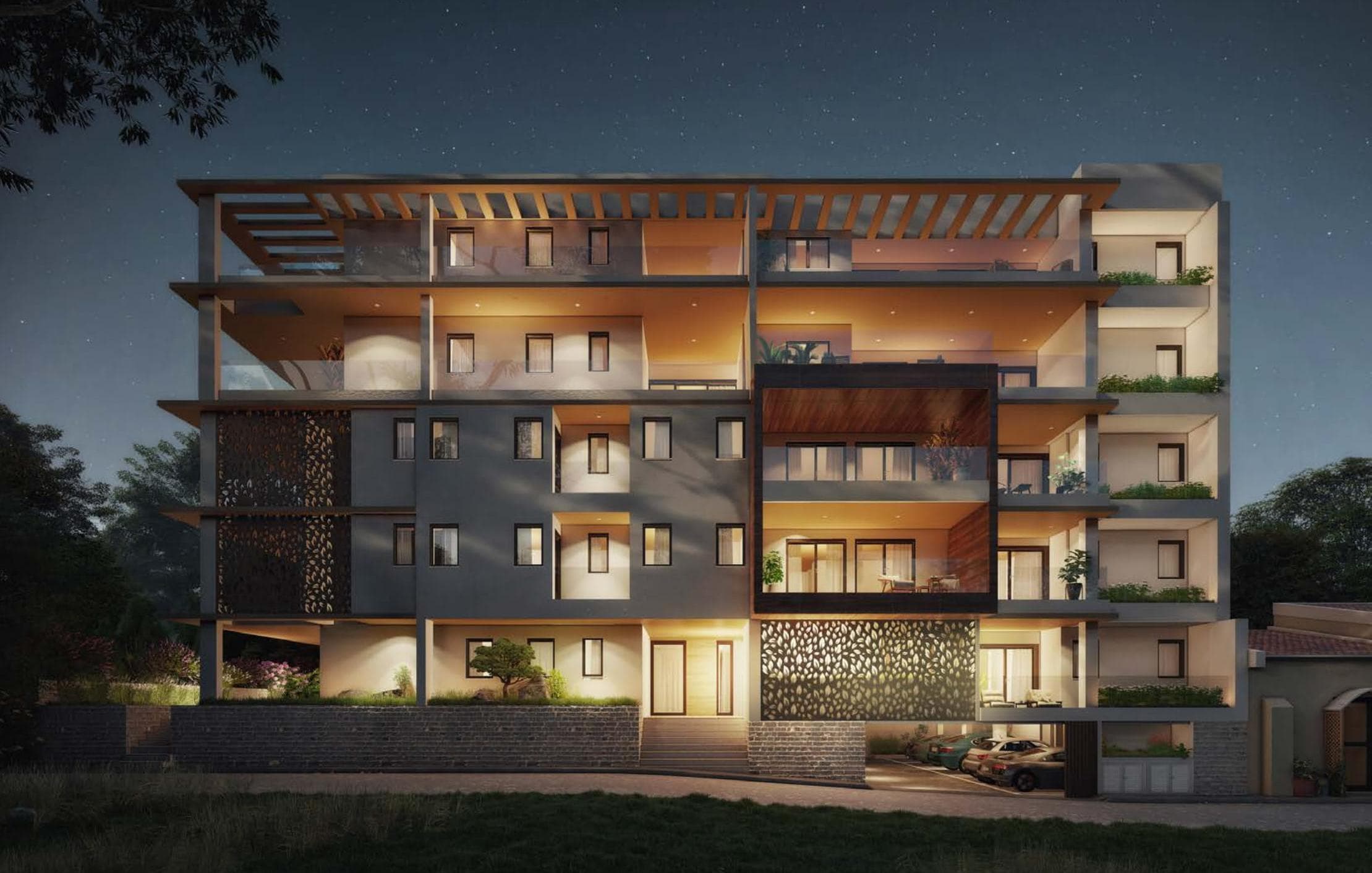 2-bedrooms apartments in Larnaca, Cyprus.