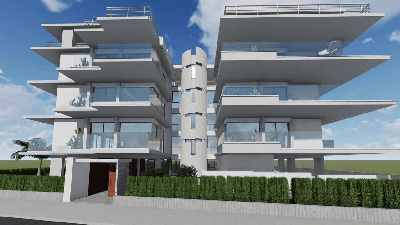 3-bedrooms apartments in Larnaca, Cyprus.
