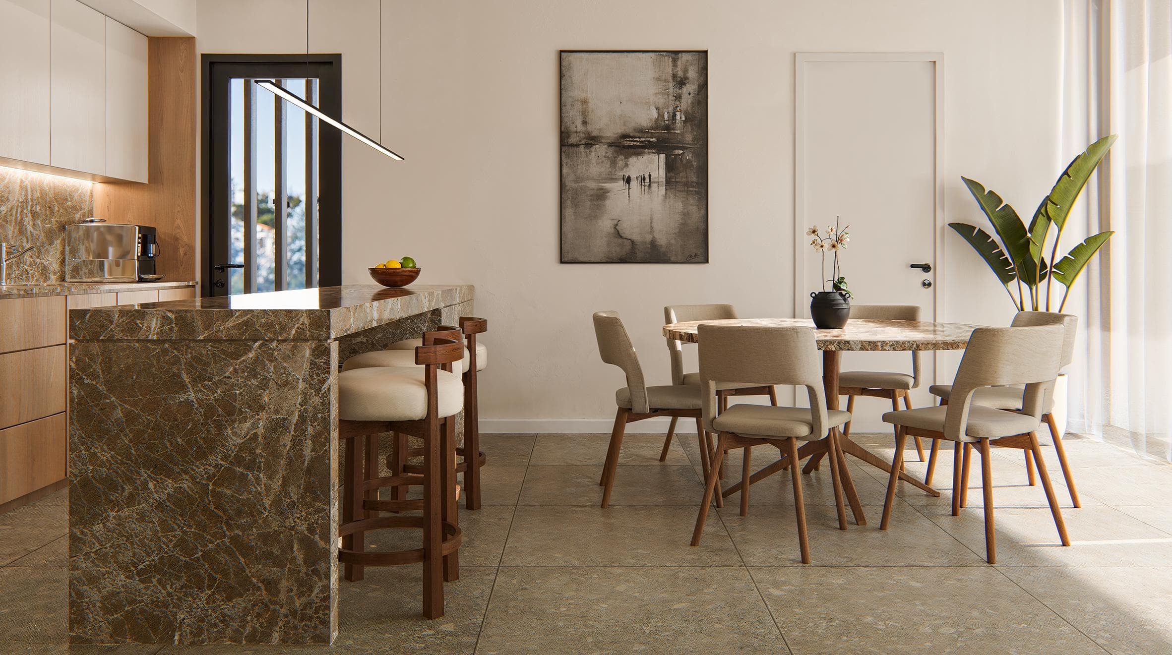 2-bedrooms apartments in Limassol, Cyprus.