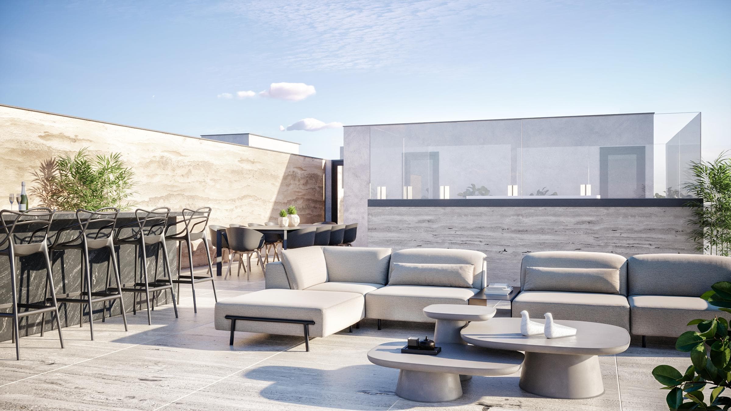 2-bedrooms apartments in Limassol, Cyprus.