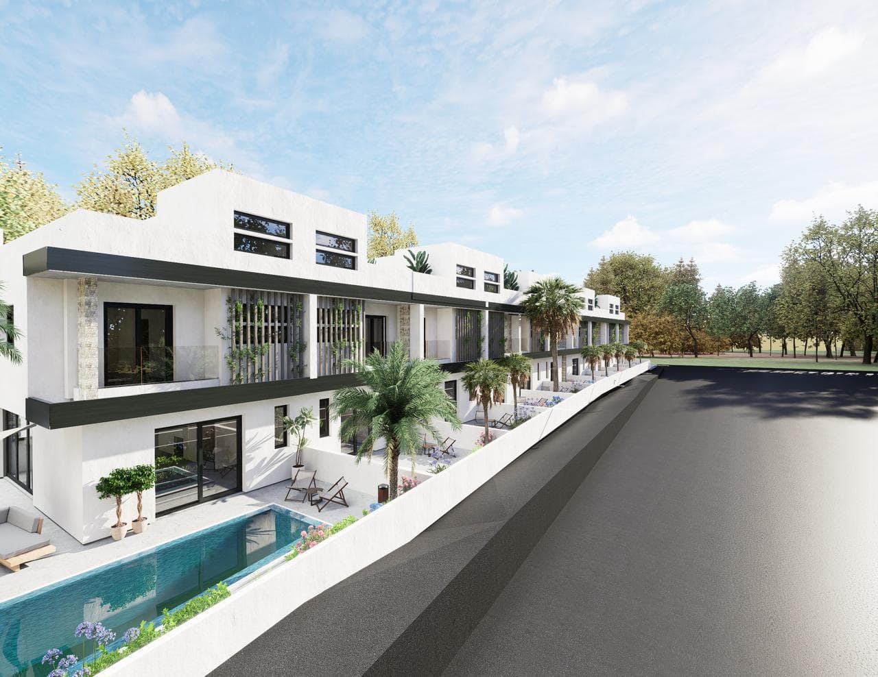 3-bedrooms house in Larnaca, Cyprus.