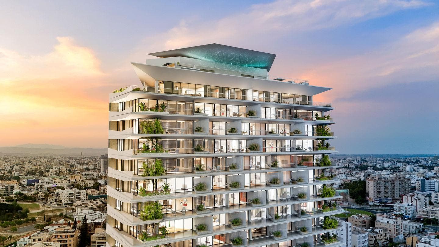 1-bedrooms apartments in Larnaca, Cyprus.
