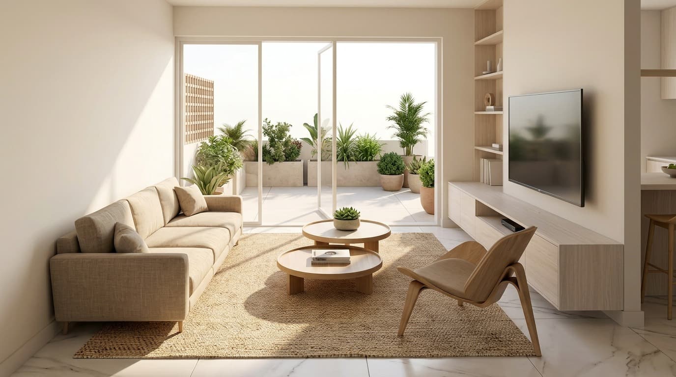 1-bedrooms apartments in Paphos, Cyprus.