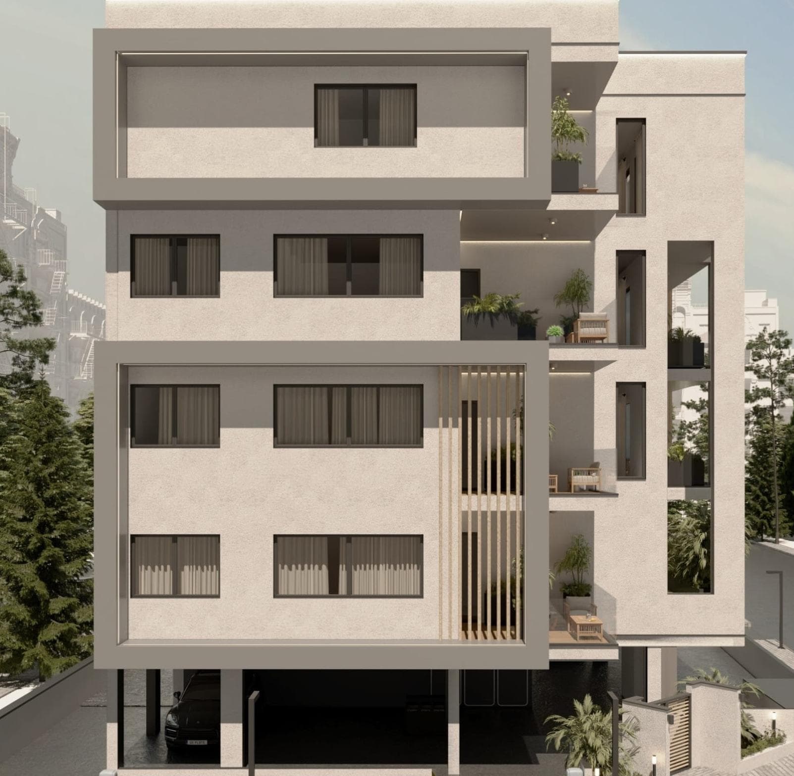 2-bedrooms apartments in Limassol, Cyprus.