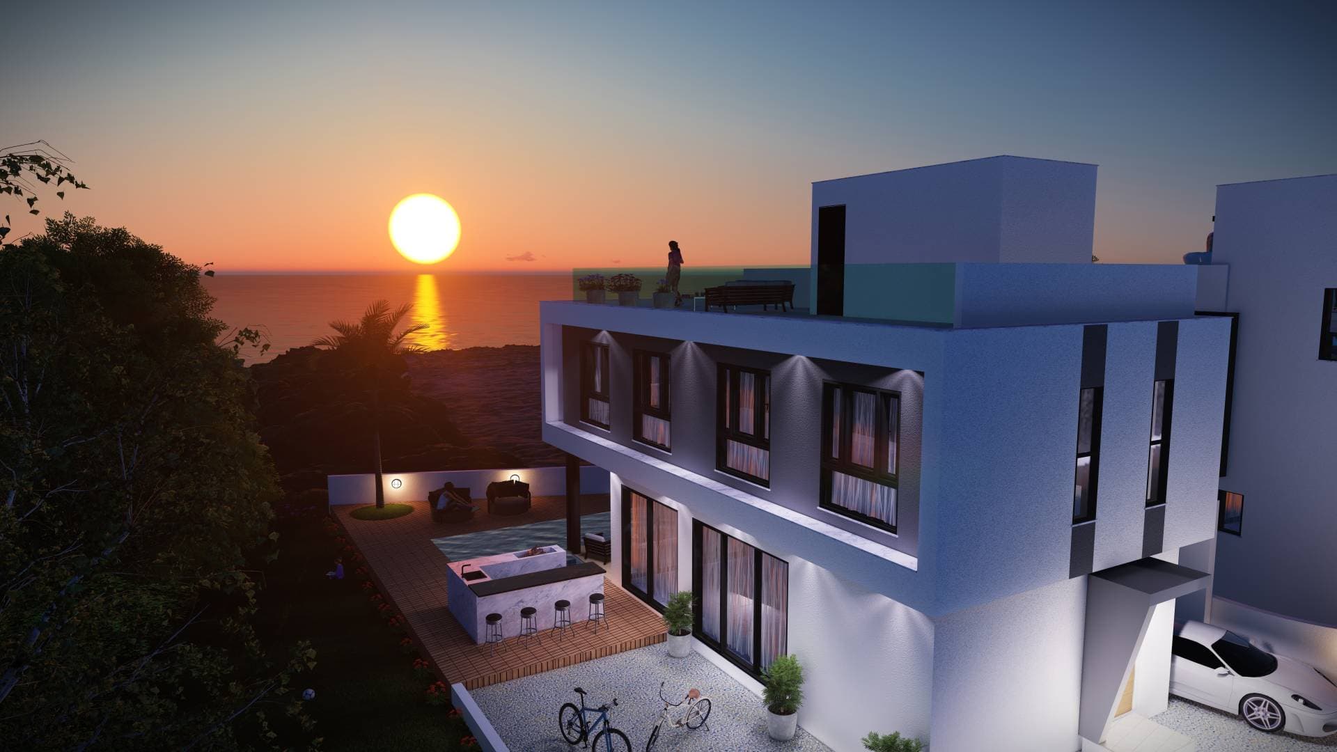 4-bedrooms house in Famagusta, Cyprus.