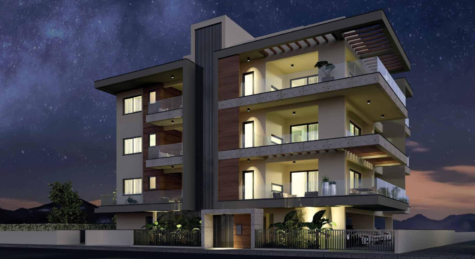 3-bedrooms apartments in Limassol, Cyprus.