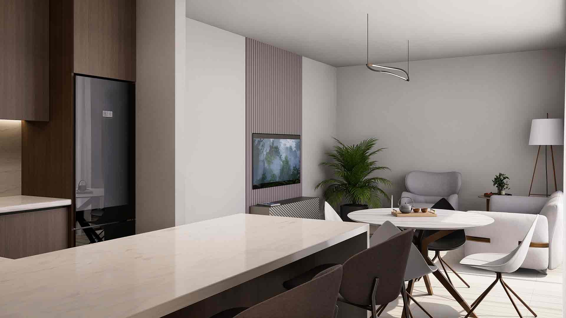 1-bedrooms apartments in Paphos, Cyprus.