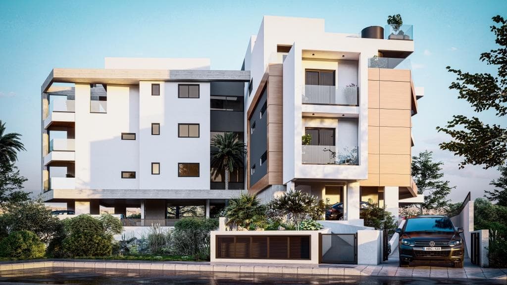 3-bedrooms apartments in Limassol, Cyprus.