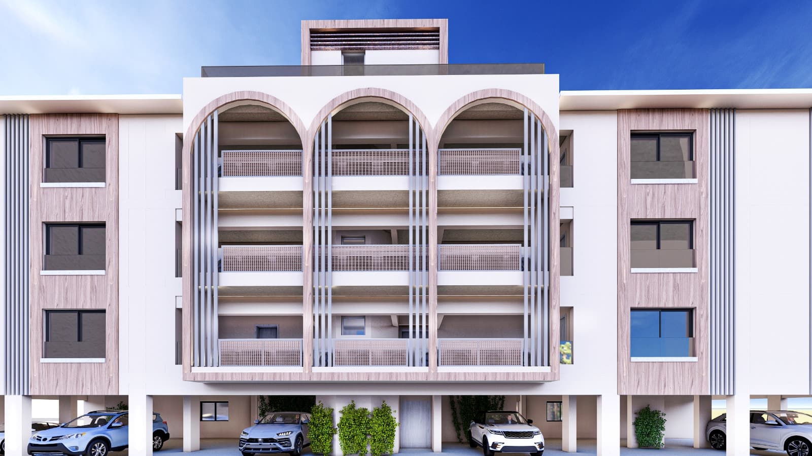 2-bedrooms apartments in Paphos, Cyprus.