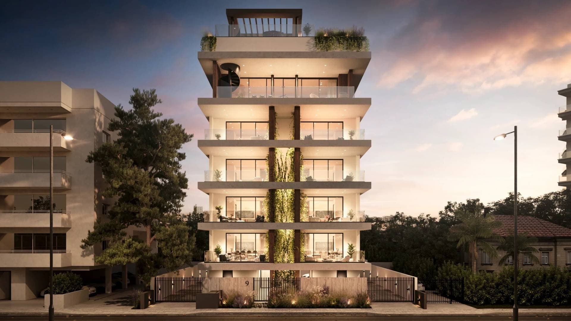 2-bedrooms apartments in Limassol, Cyprus.