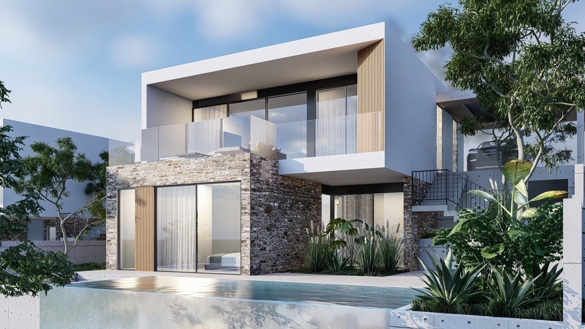 3-bedrooms house in Paphos, Cyprus.