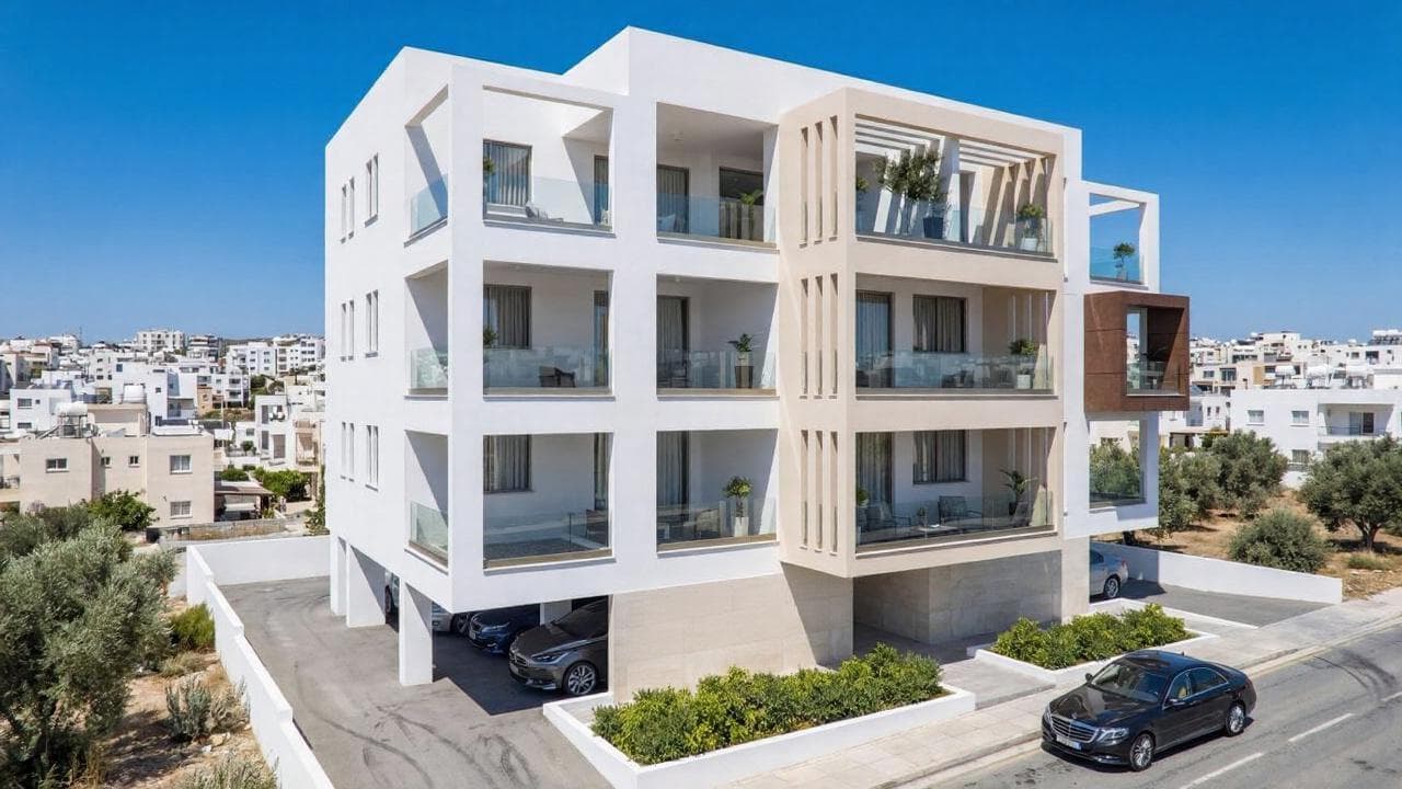 2-bedrooms apartments in Larnaca, Cyprus.
