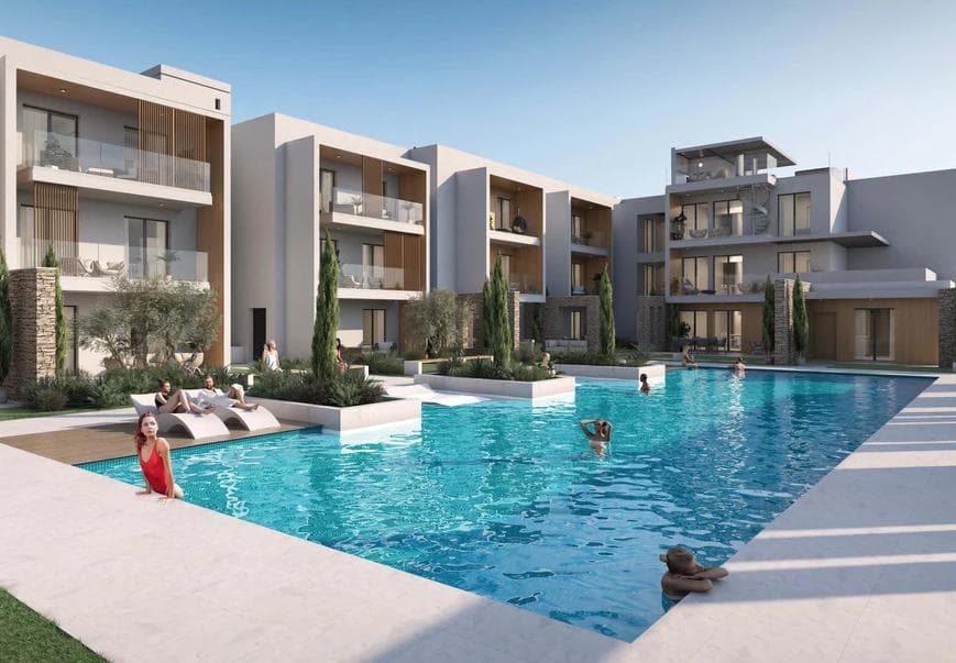 2-bedrooms apartments in Larnaca, Cyprus.