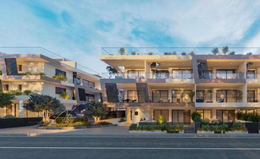 2-bedrooms apartments in Larnaca, Cyprus.