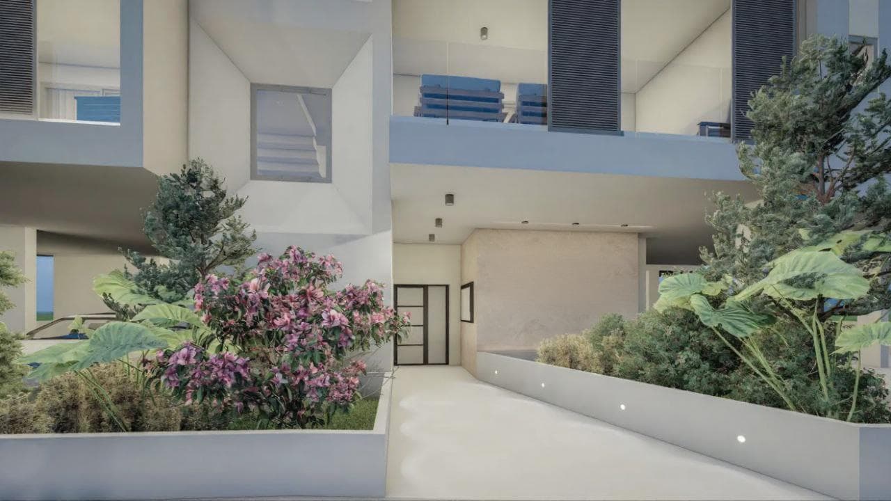 2-bedrooms apartments in Nicosia, Cyprus.