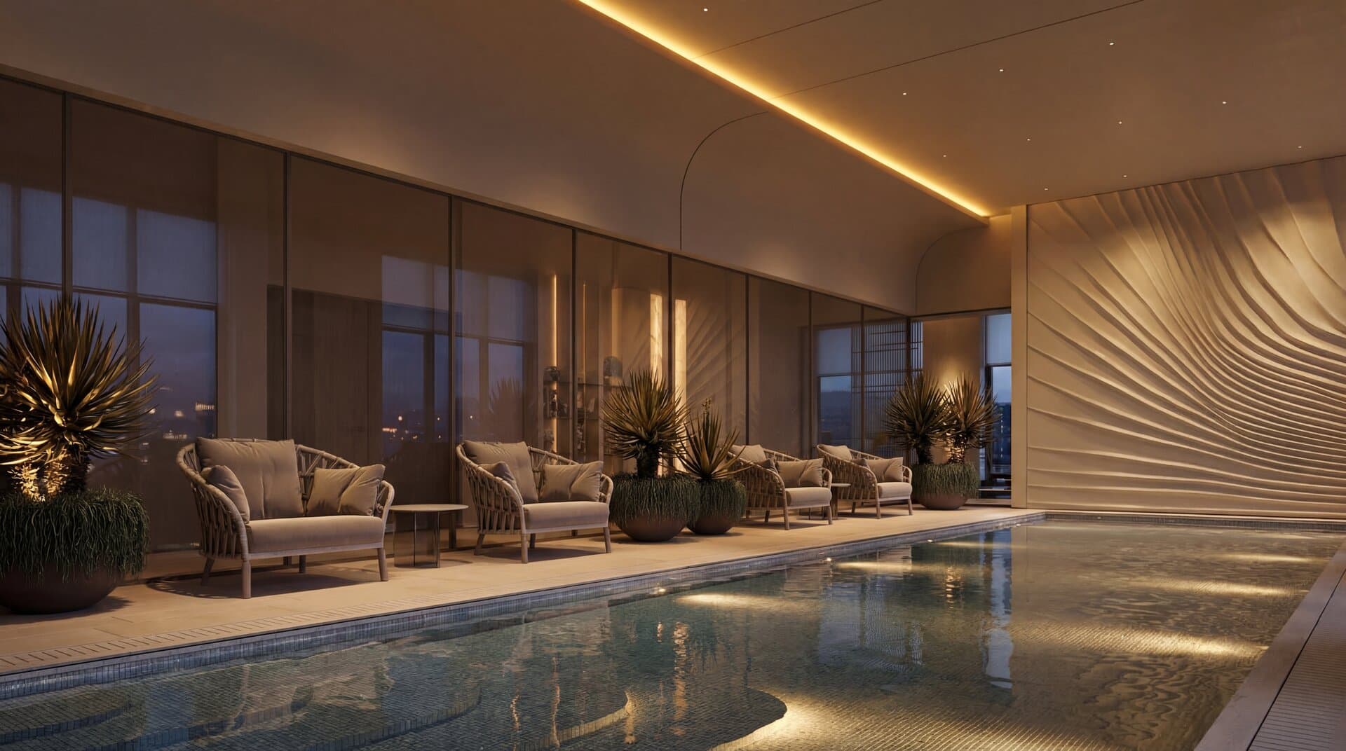 2-bedrooms apartments in Limassol, Cyprus.