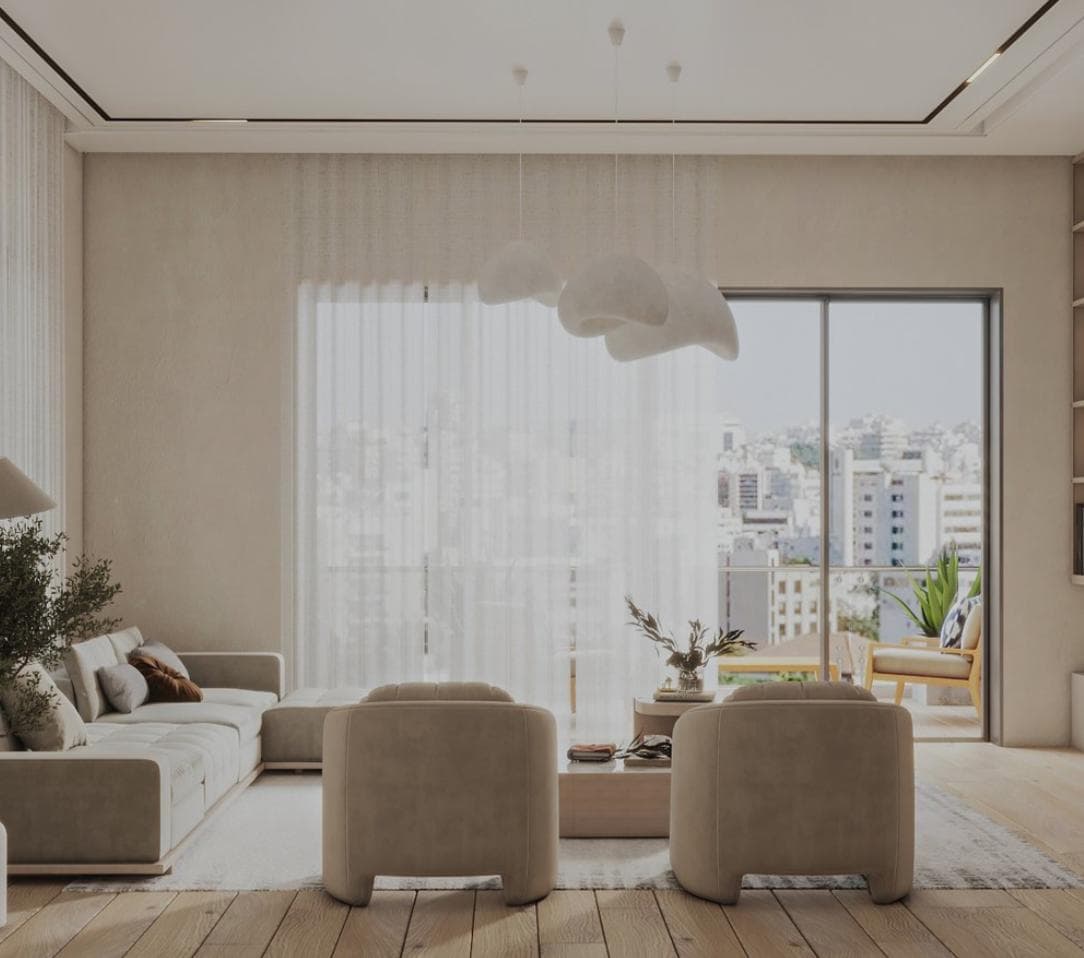3-bedrooms apartments in Nicosia, Cyprus.