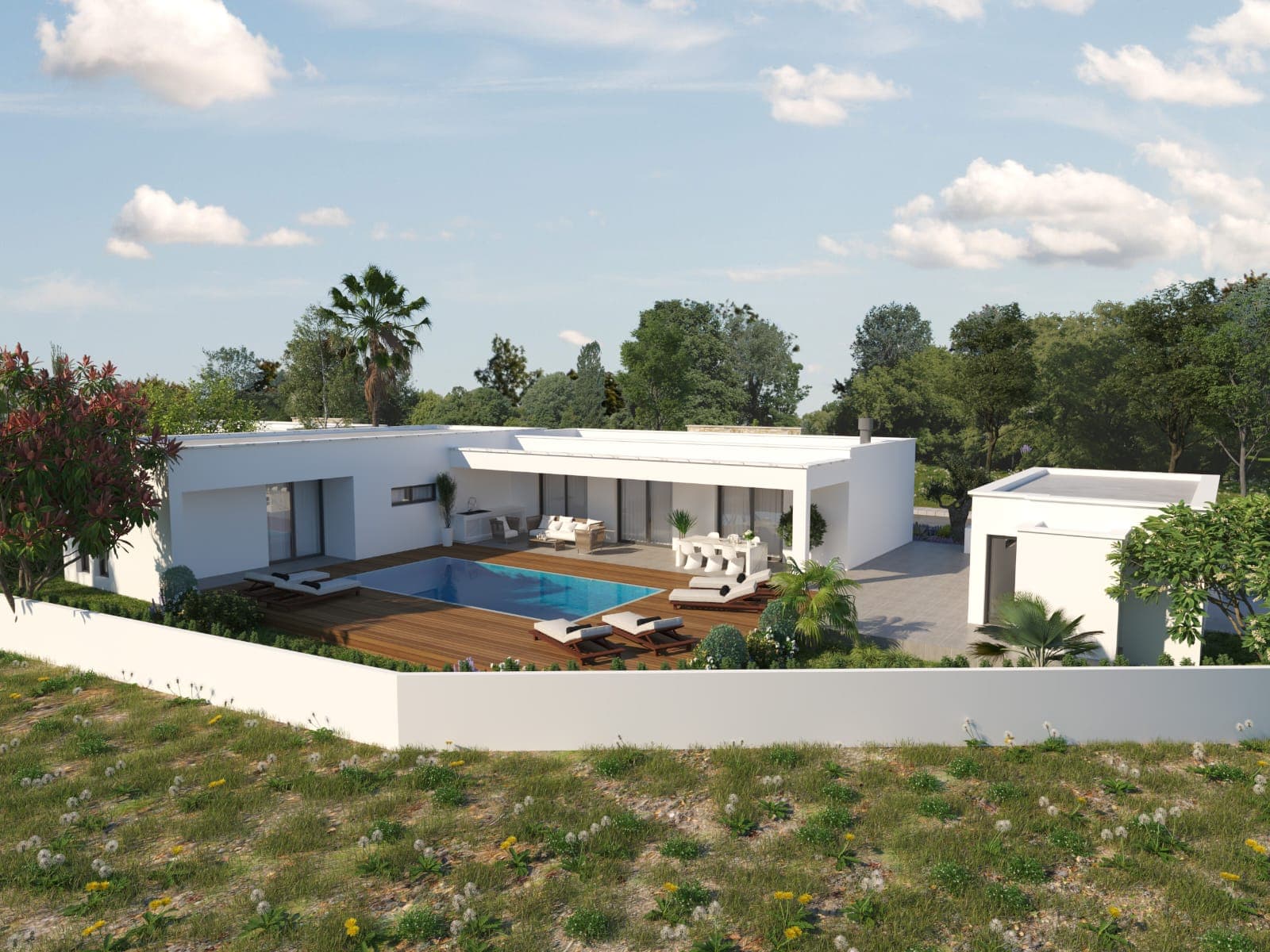 3-bedrooms house in Larnaca, Cyprus.