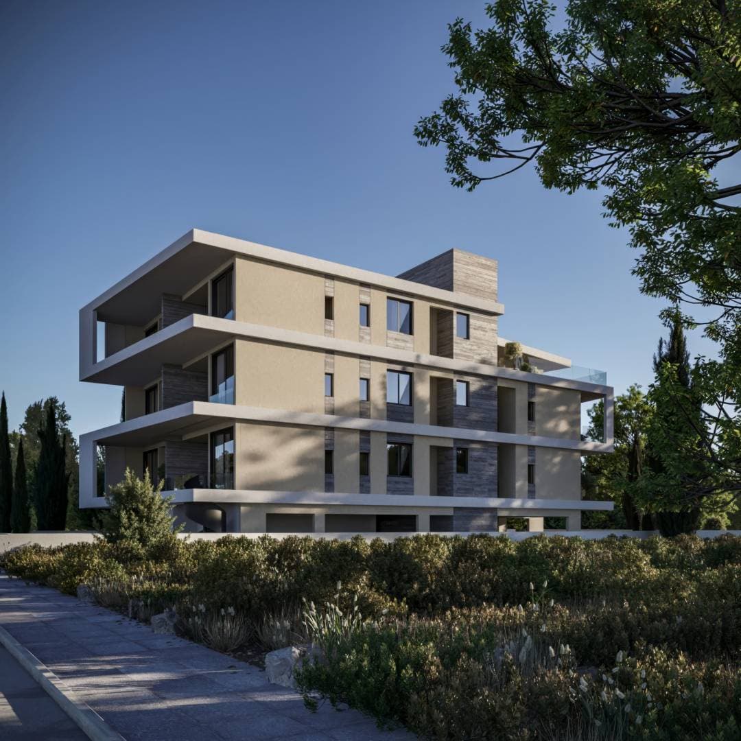 2-bedrooms apartments in Limassol, Cyprus.