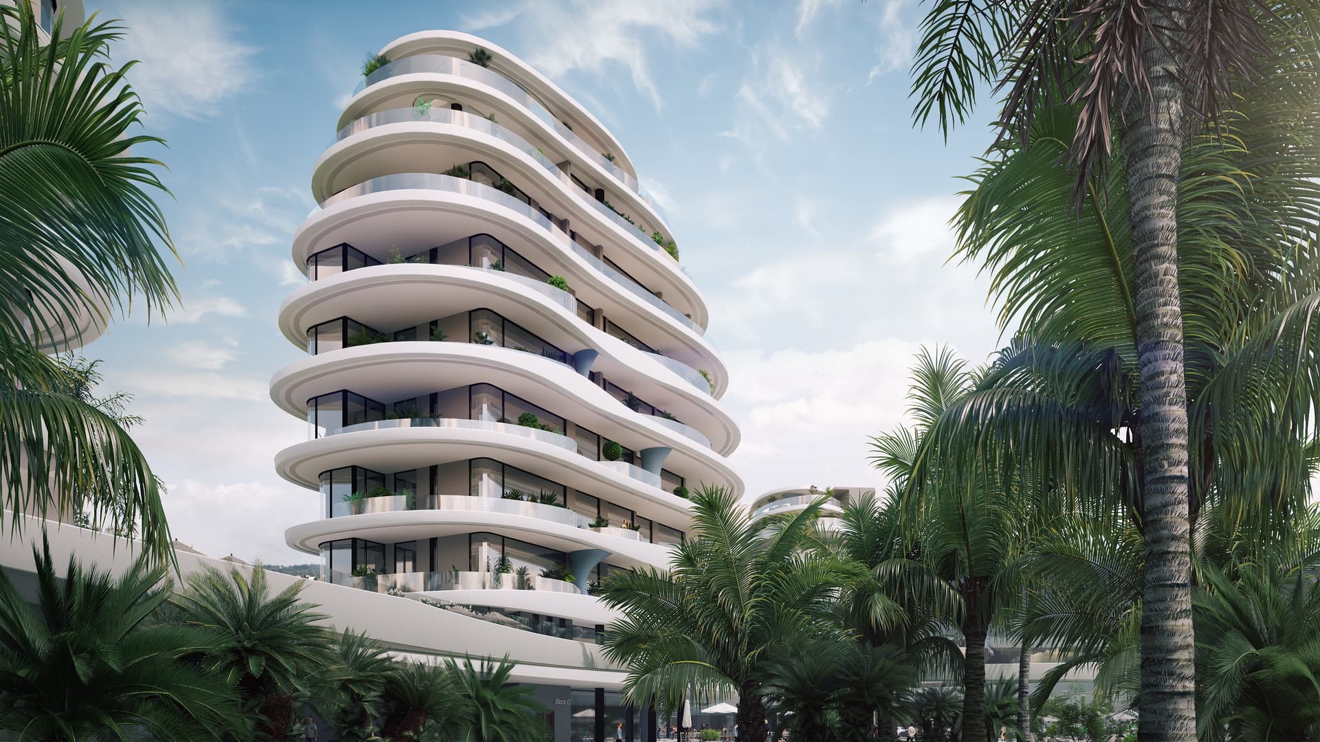 1-bedrooms apartments in Limassol, Cyprus.