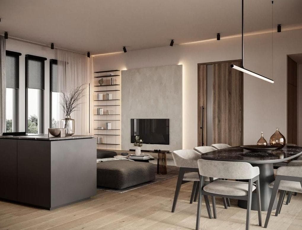 1-bedrooms apartments in Limassol, Cyprus.