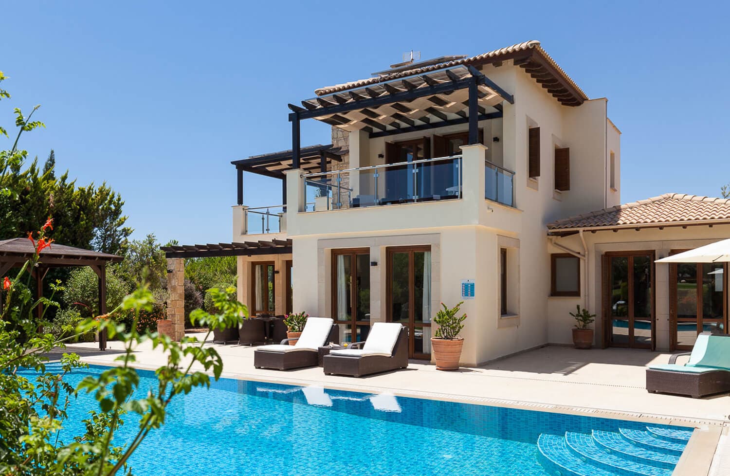 4-bedrooms house in Paphos, Cyprus.
