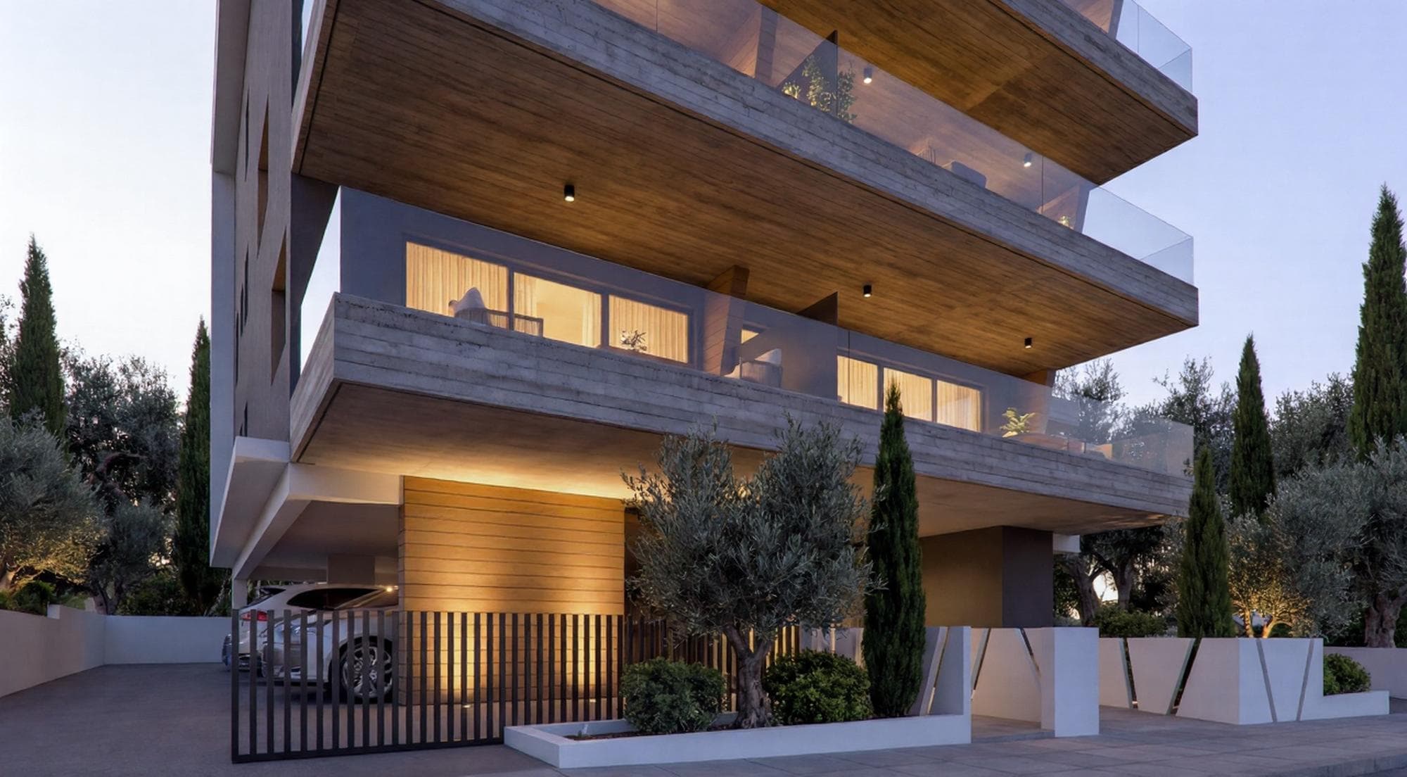 3-bedrooms apartments in Nicosia, Cyprus.