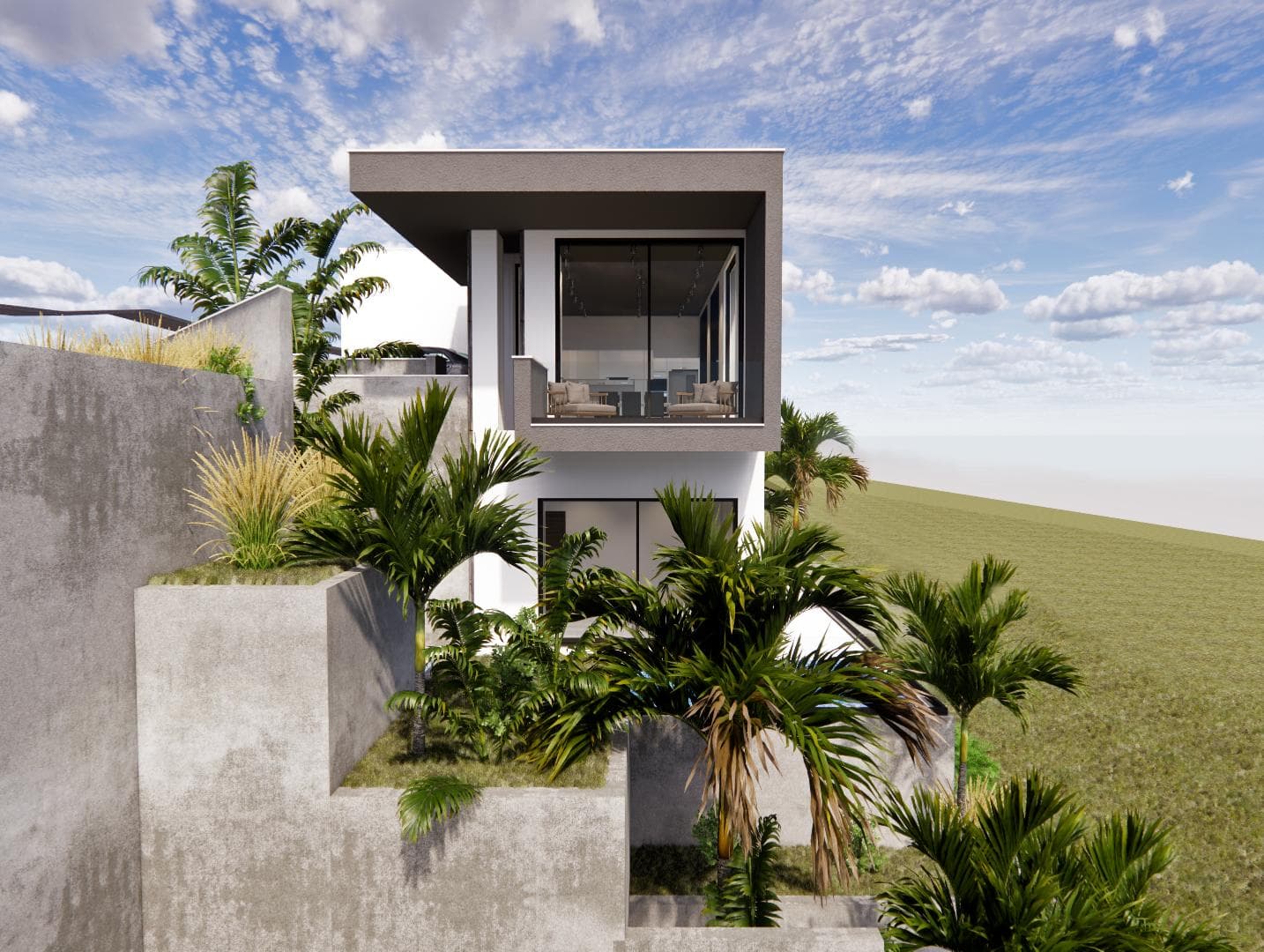 3-bedrooms house in Limassol, Cyprus.