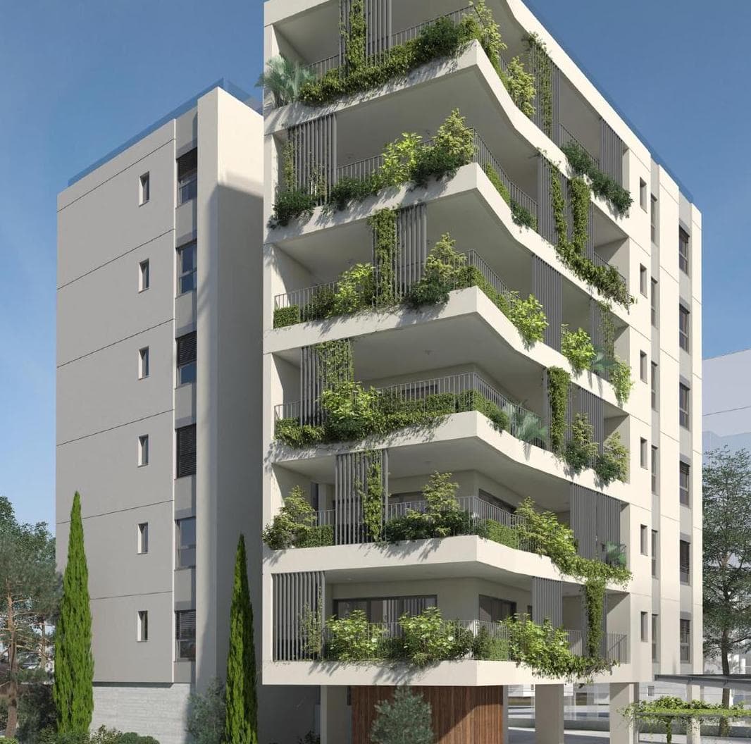 2-bedrooms apartments in Nicosia, Cyprus.