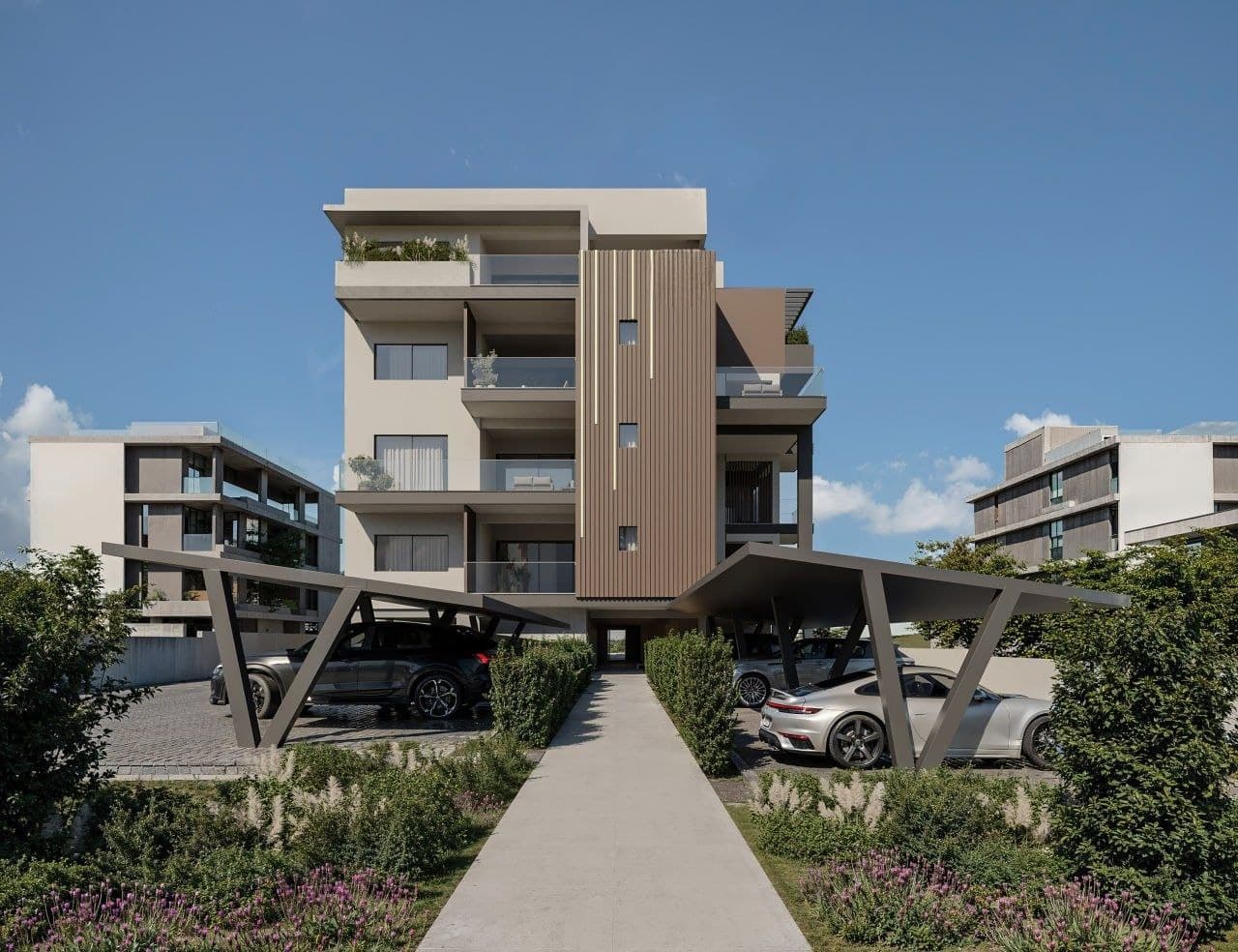 1-bedrooms apartments in Limassol, Cyprus.